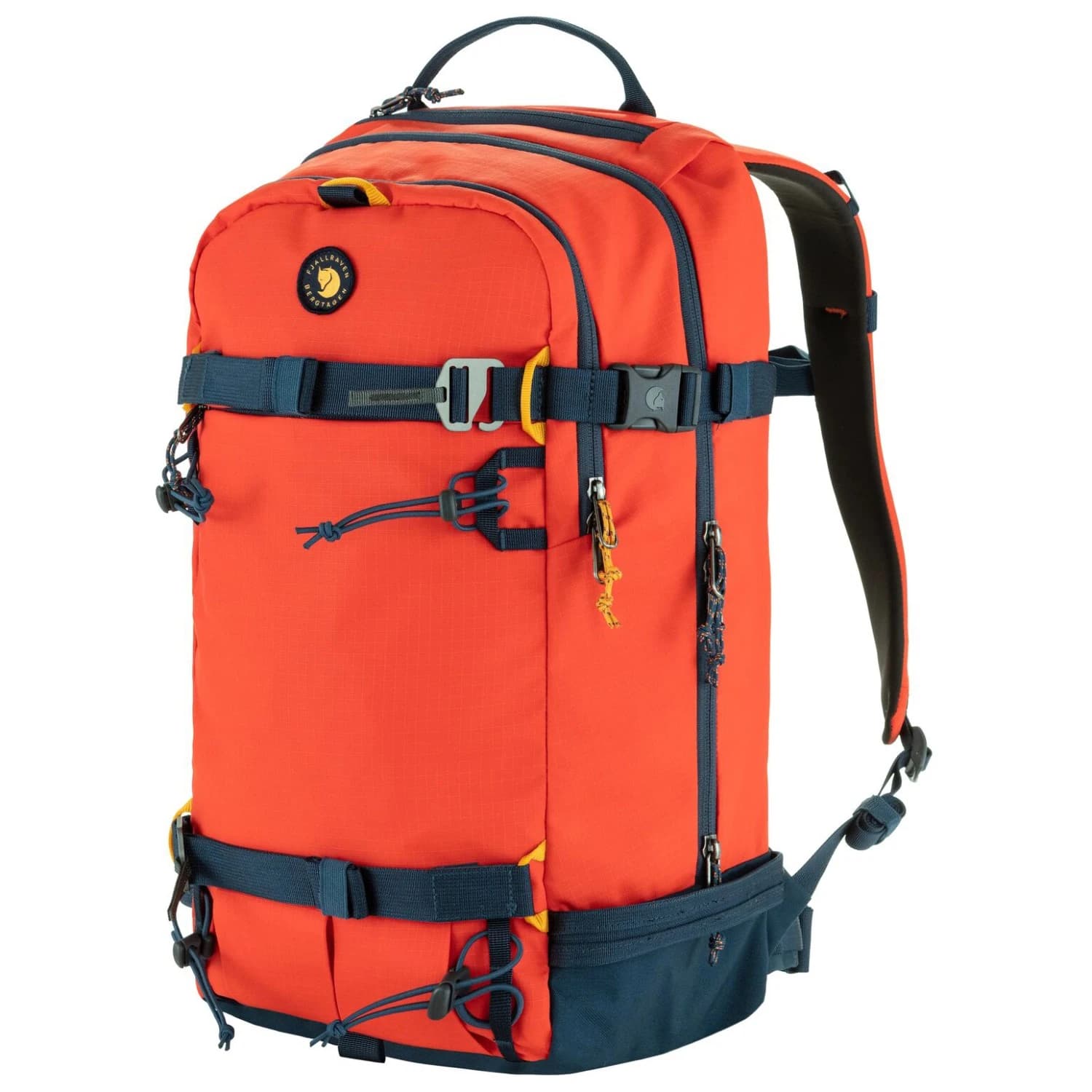 Раница за ски-туринг Fjällräven Bergtagen Touring 22 Ski touring backpack - Flame Orange / Mountain Blue
