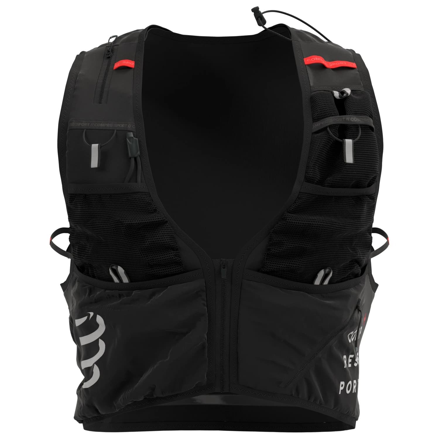 Раница за трейл бягане Compressport Ultrun S Pack Evo 15 Trail running backpack - Black