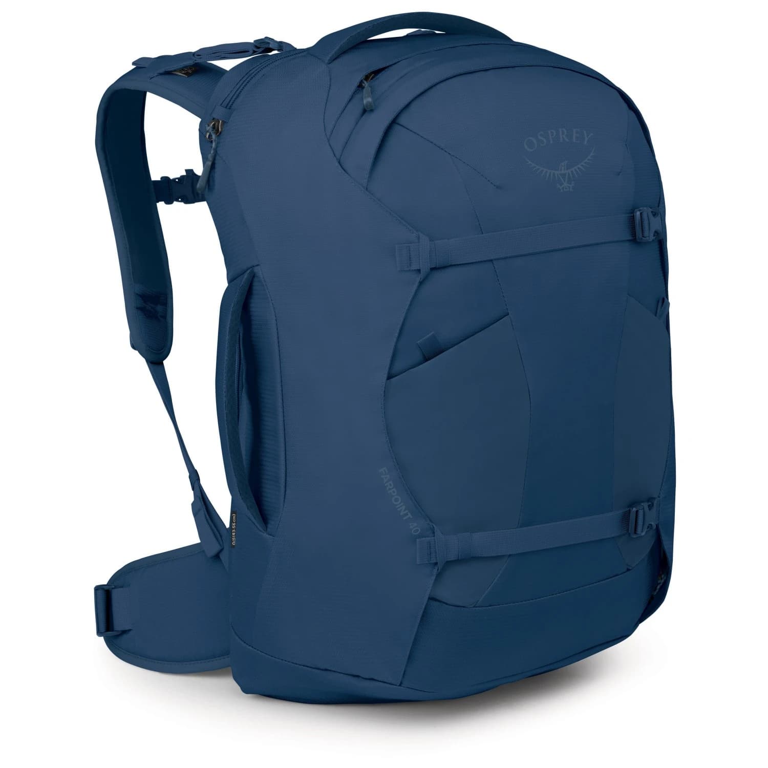 Пътна раница Osprey Farpoint 40 Travel backpack - Antique Blue
