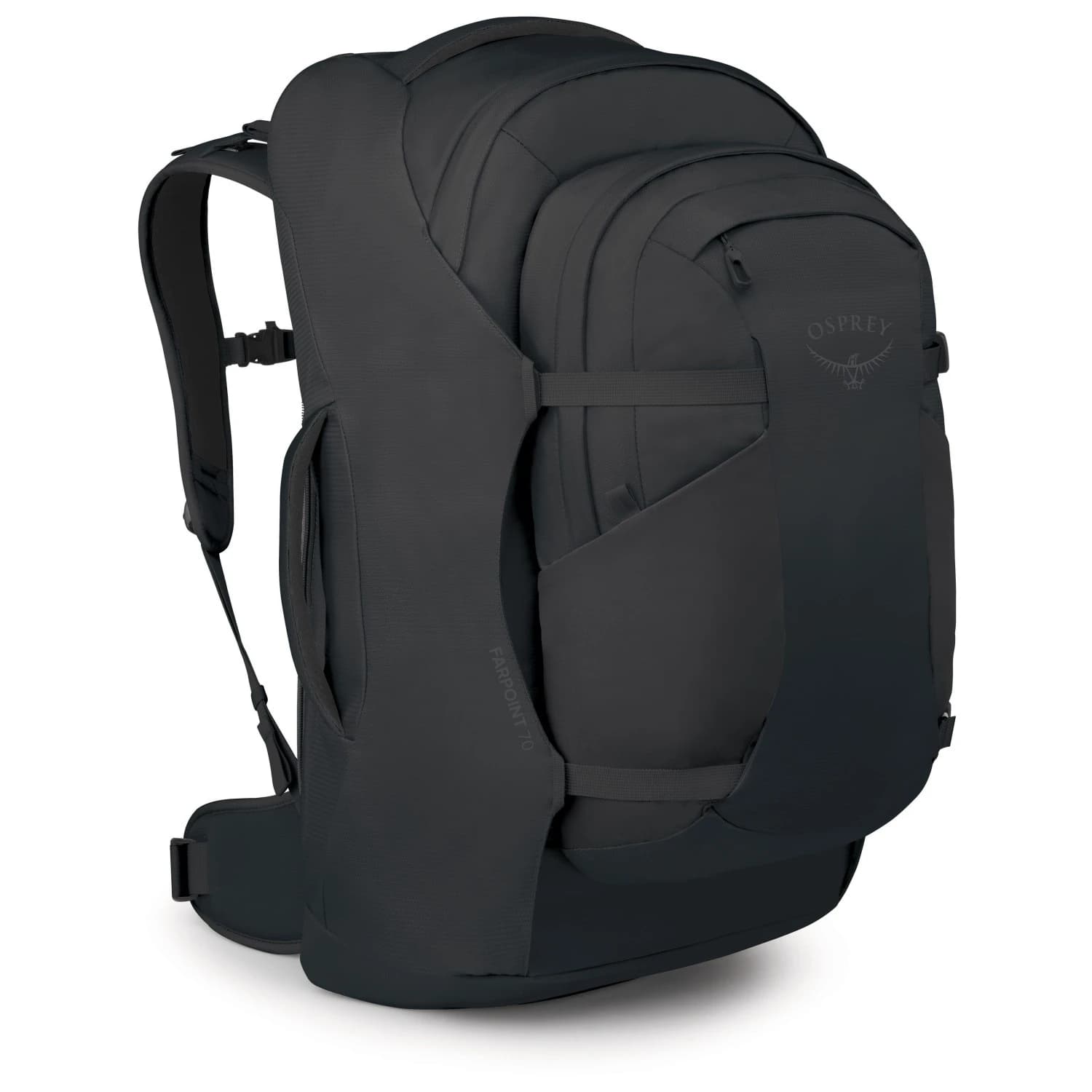 Пътна раница Osprey Farpoint 70 Travel backpack - Black