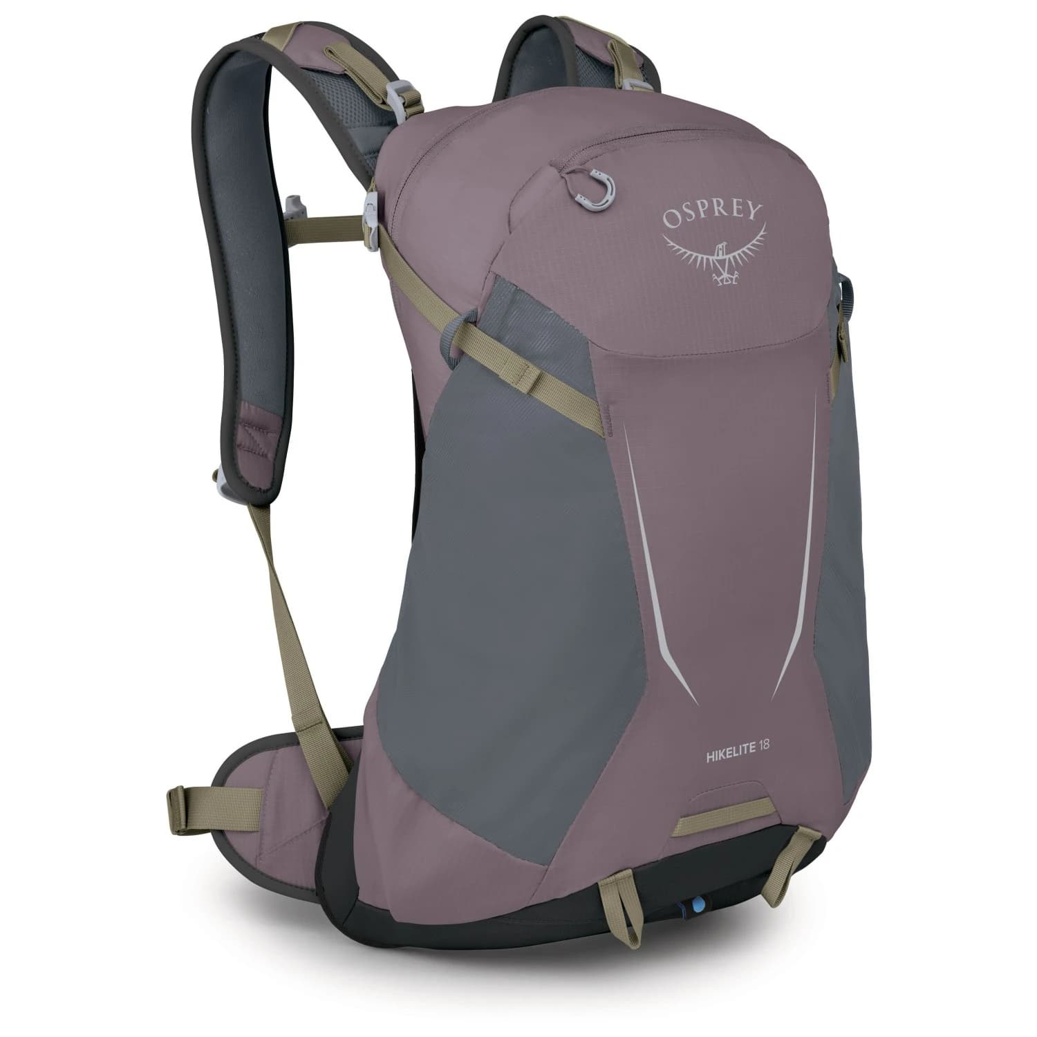 Туристическа раница Osprey Hikelite 18 Walking backpack - Graphite Purple