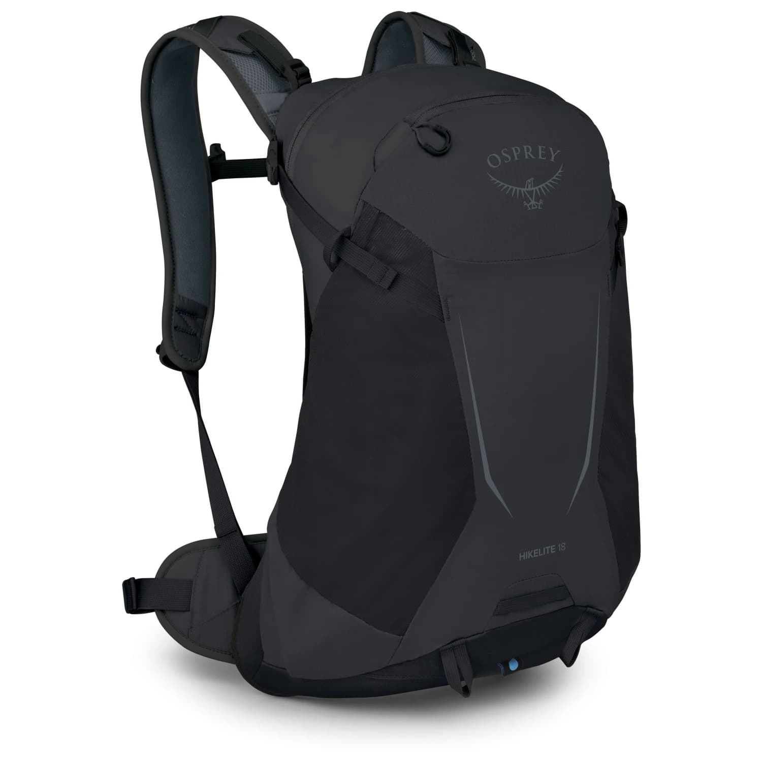 Туристическа раница Osprey Hikelite 18 Walking backpack - Raven Black