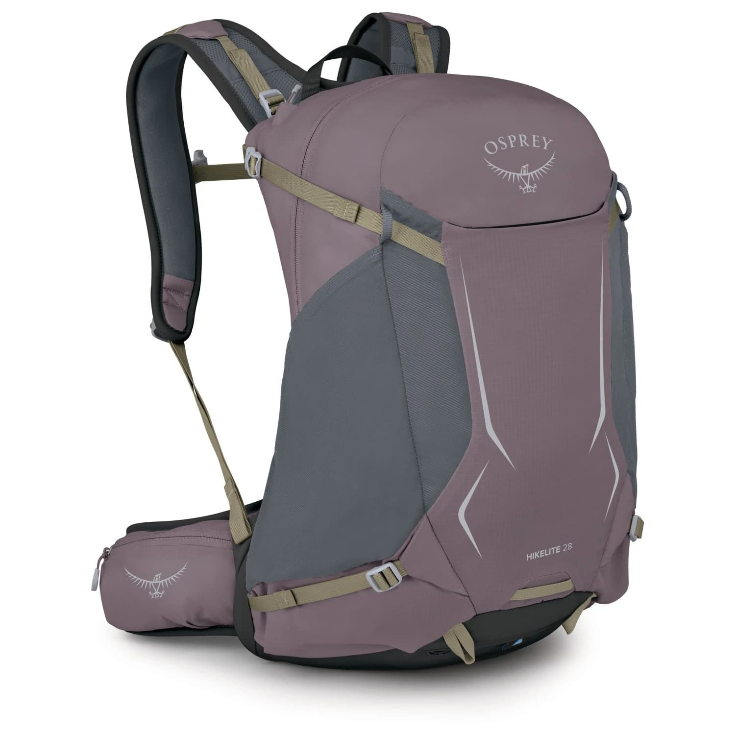 Туристическа раница Osprey Hikelite 28 Walking backpack - Graphite Purple