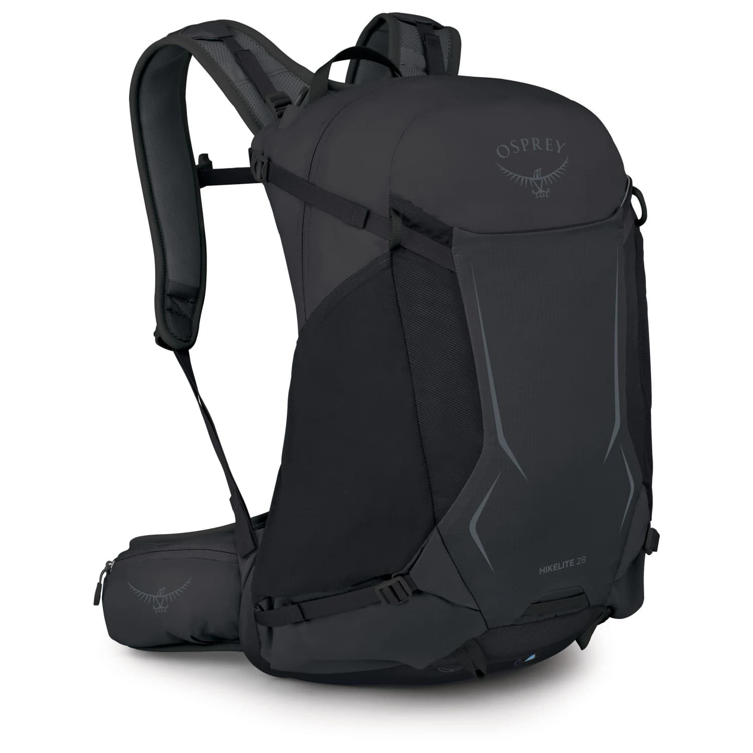 Туристическа раница Osprey Hikelite 28 Walking backpack - Raven Black