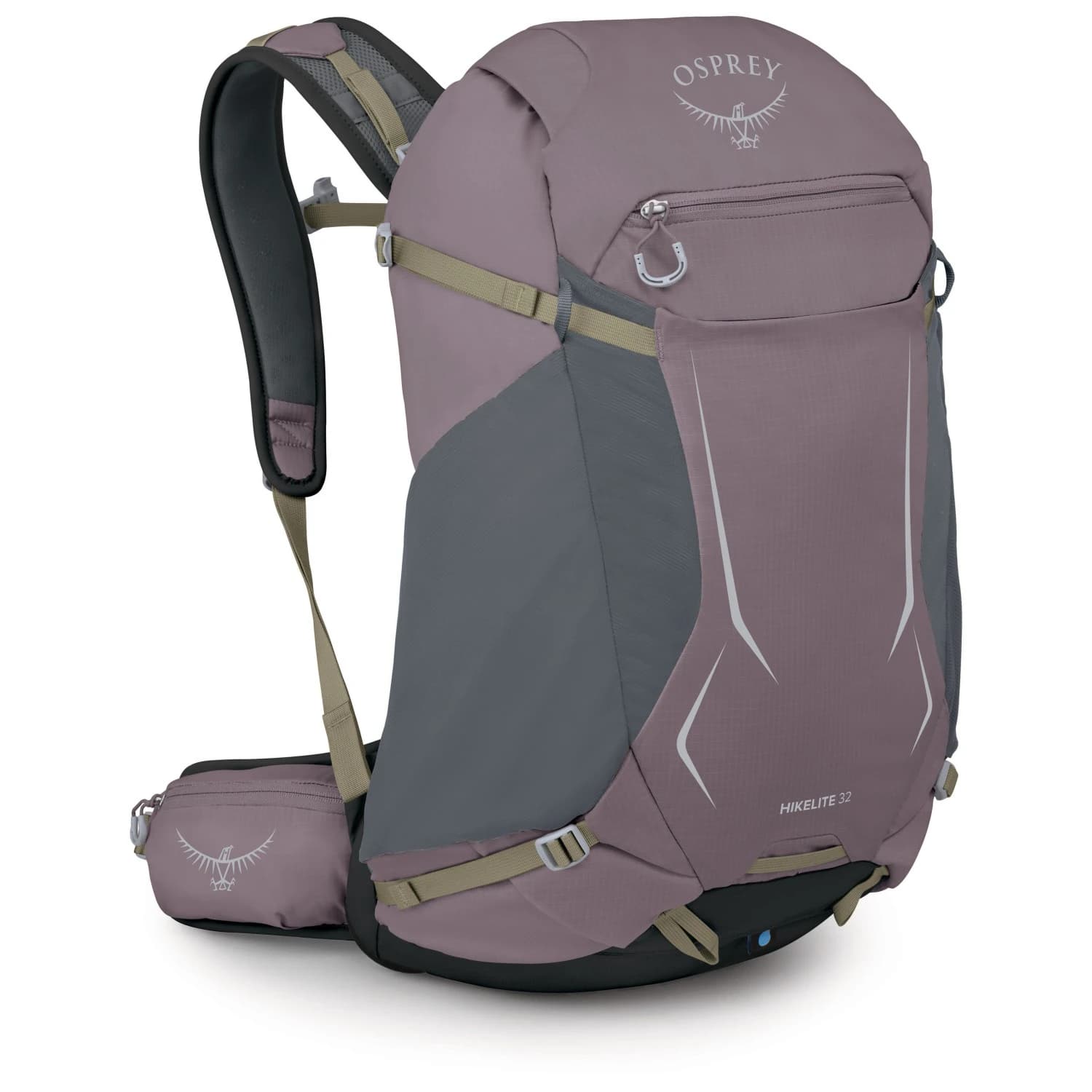 Туристическа раница Osprey Hikelite 32 Walking backpack - Graphite Purple