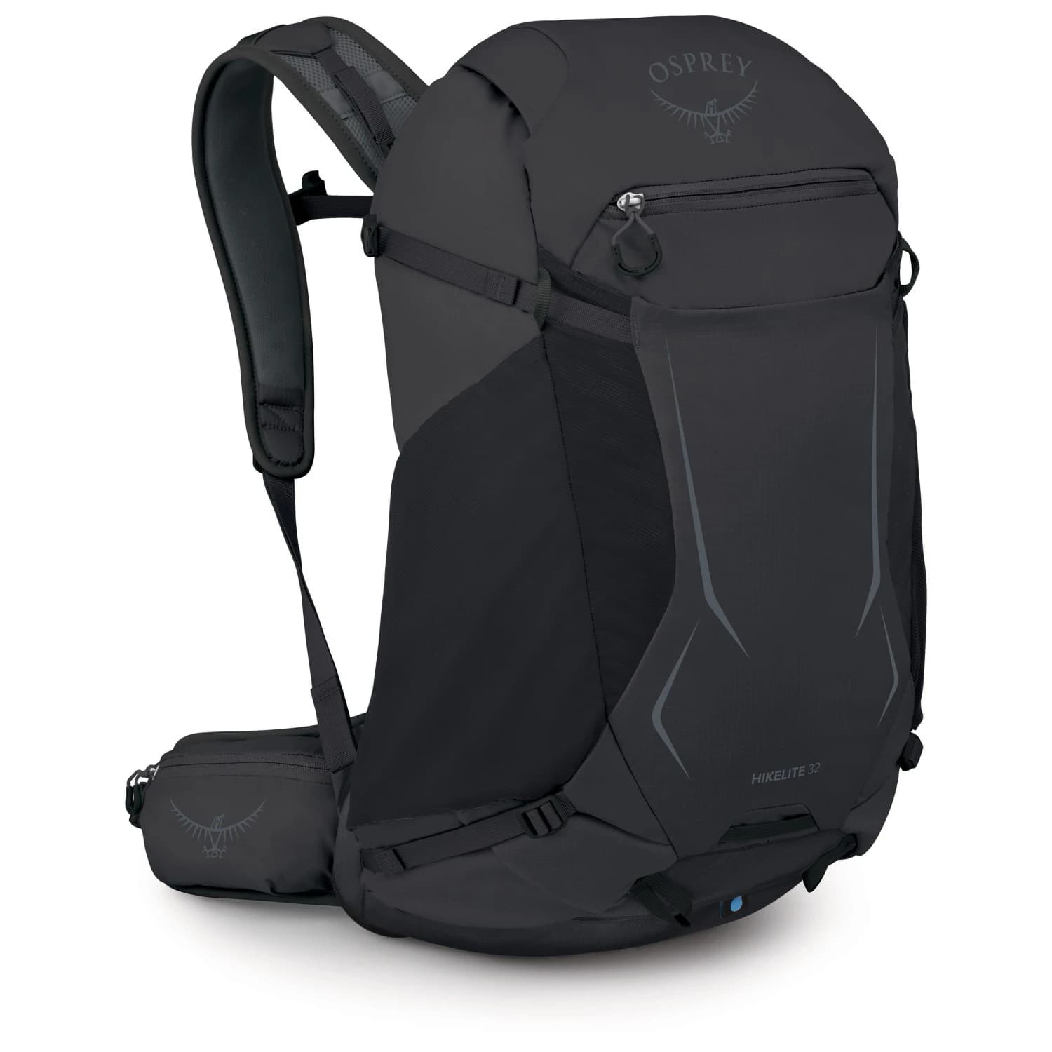 Туристическа раница Osprey Hikelite 32 Walking backpack - Raven Black