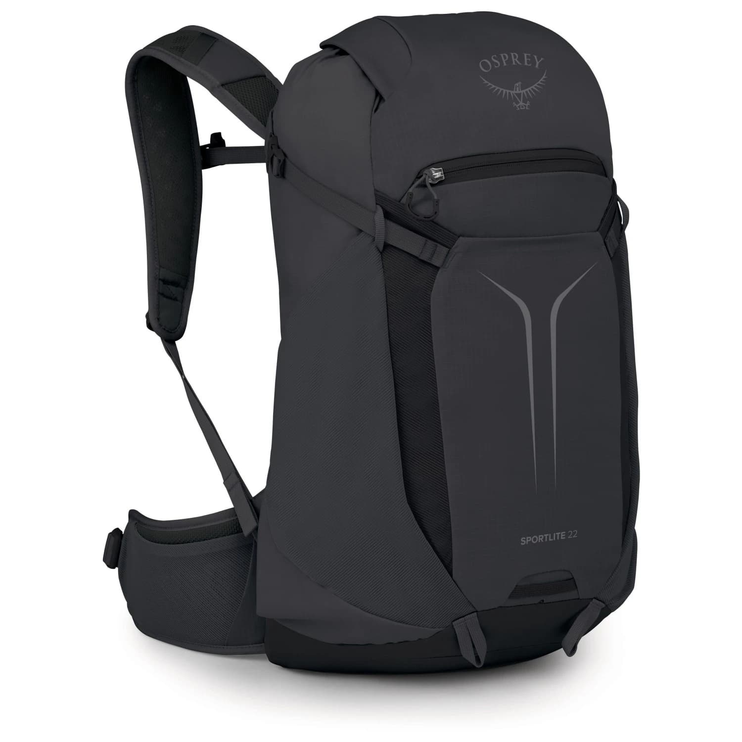 Туристическа раница Osprey Sportlite 22 Walking backpack - Raven Black