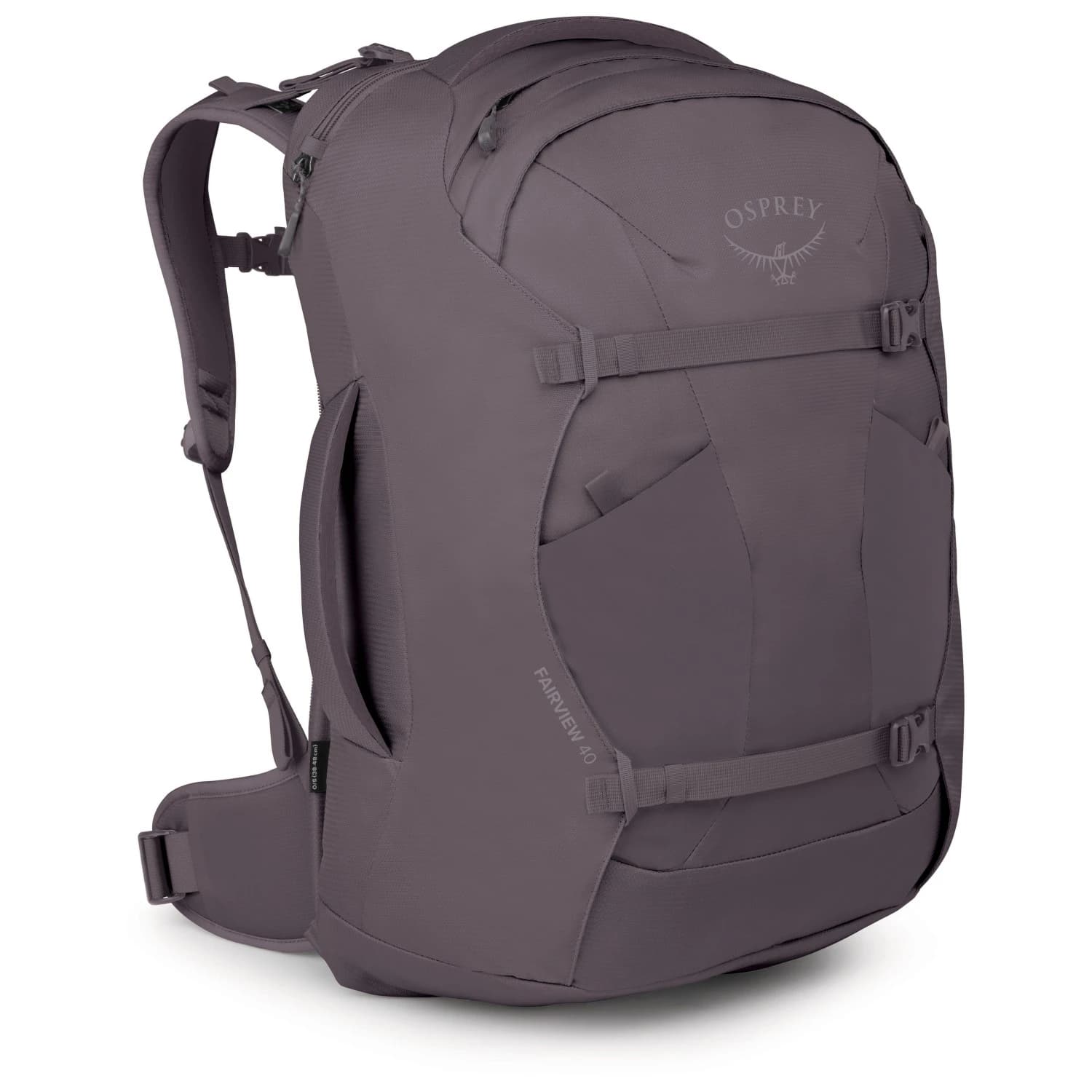 Дамска пътна раница Osprey Women's Fairview 40 Travel backpack - Graphite Purple