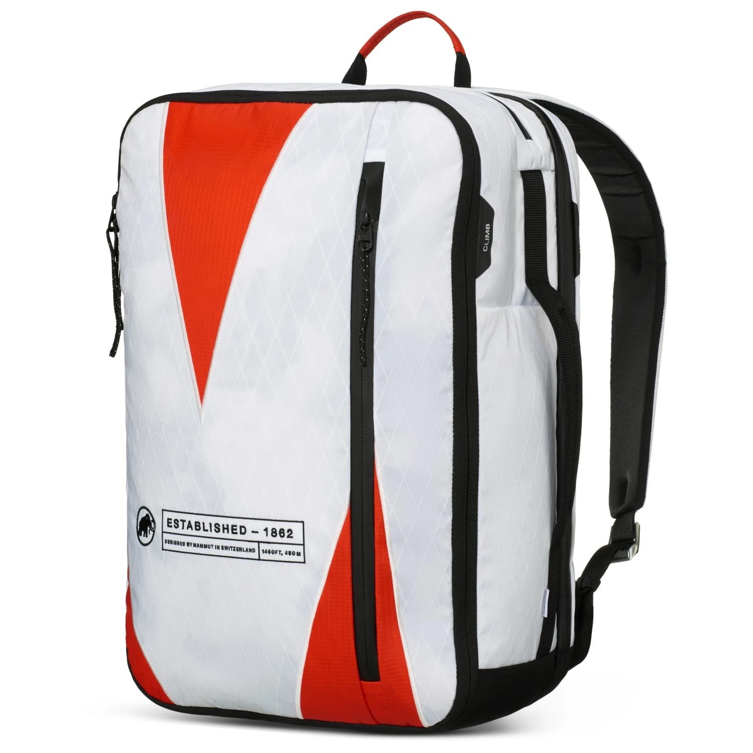 Дневна раница Mammut Seon Alpine Transporter 25 Daypack - White / Mammut Red