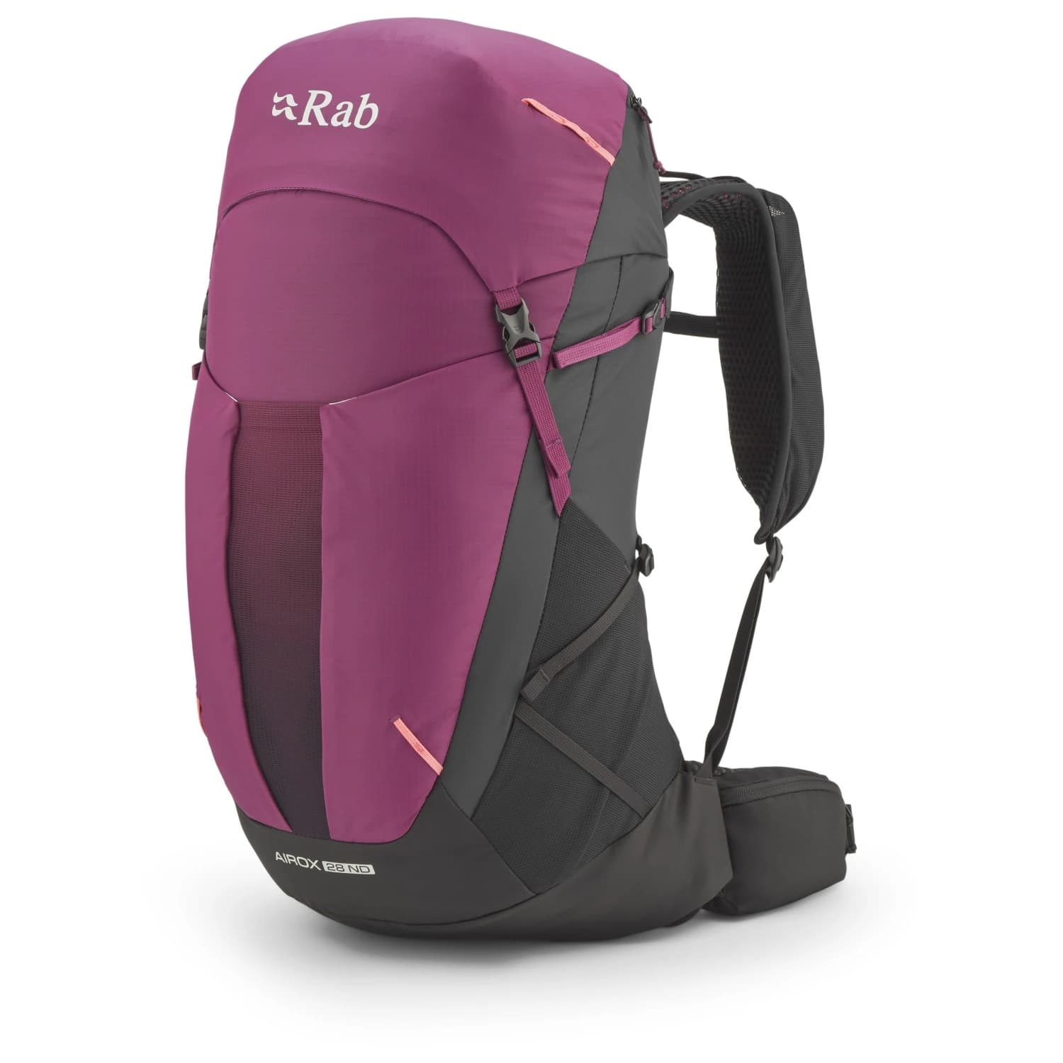 Дамска туристическа раница Rab Women's Airox 28ND Walking backpack - Mulberry / Black