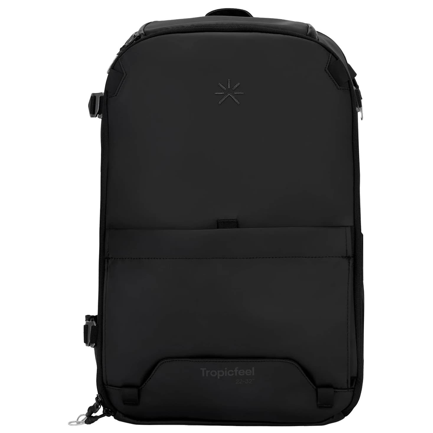Пътна раница Tropicfeel Hive 22-32 Travel backpack - Core Black / Coated