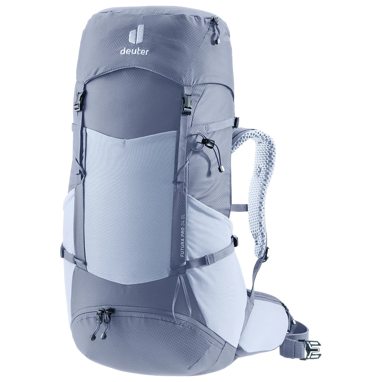 Дамска туристическа раница Deuter Women's Futura Pro SL 34 Walking backpack - Polar / Bluejay