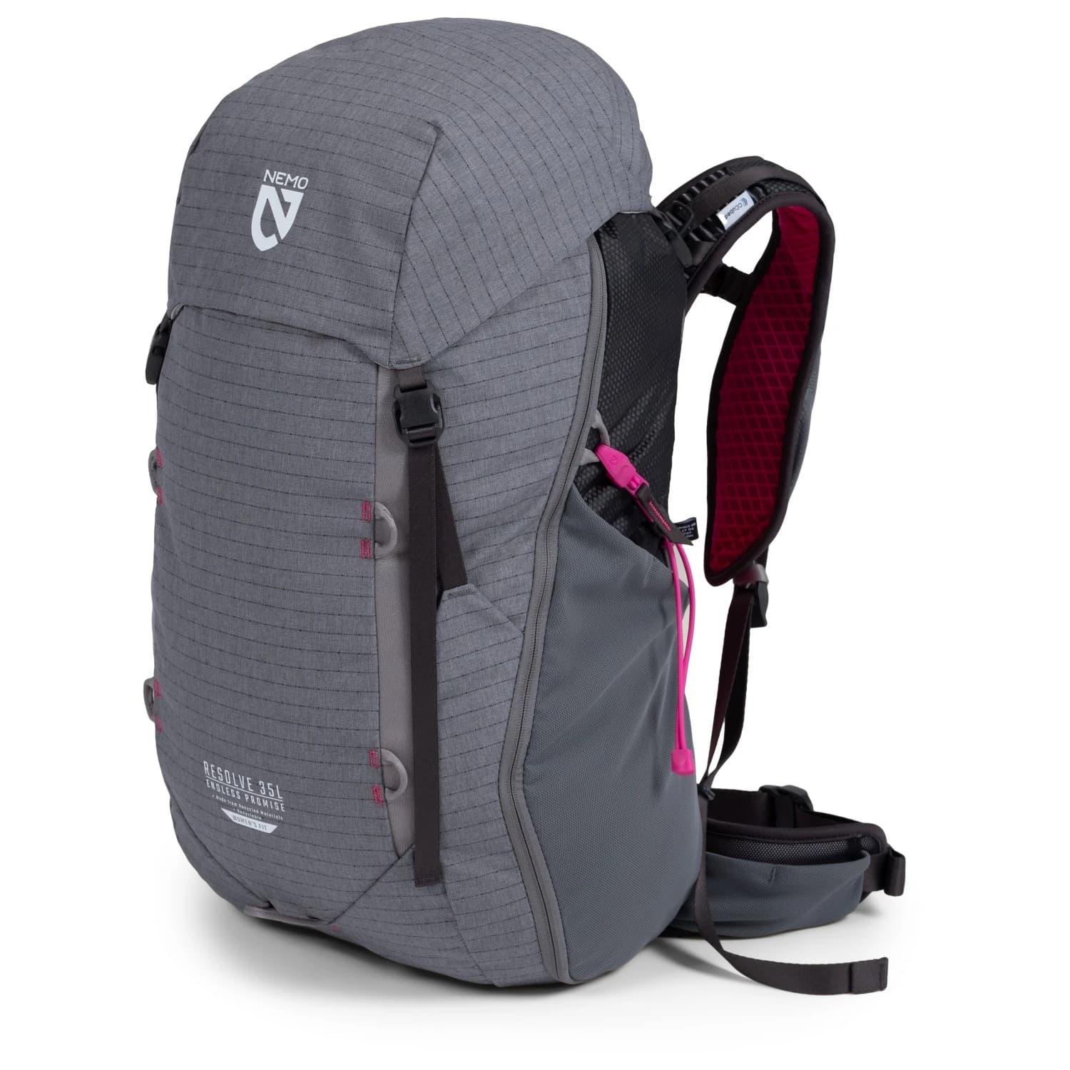 Дамска туристическа раница Nemo Women's Resolve 35 Walking backpack - Sedona Sage