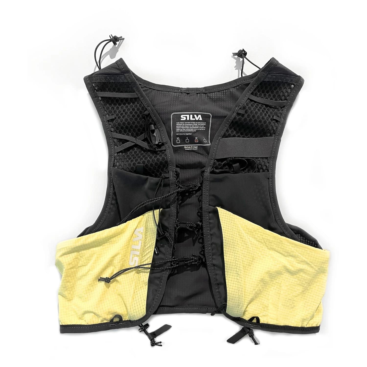 Раница за трейл бягане Silva Strive 5 Vest Trail running backpack - Yellow