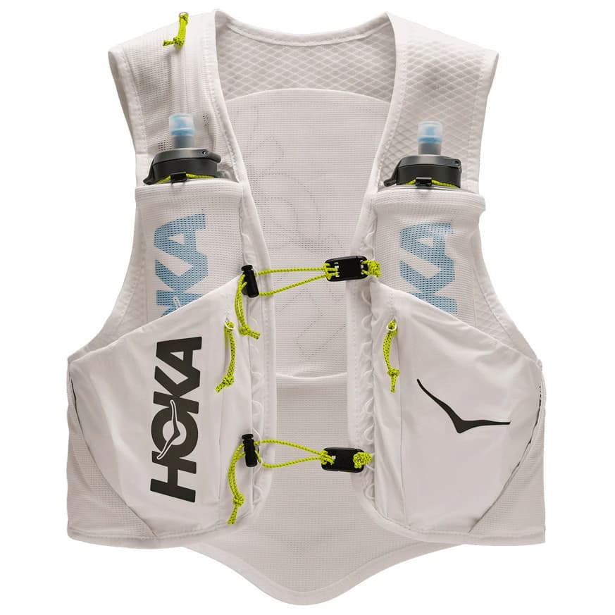 Раница за трейл бягане Hoka Trail Run Vest 8 Trail running backpack - White