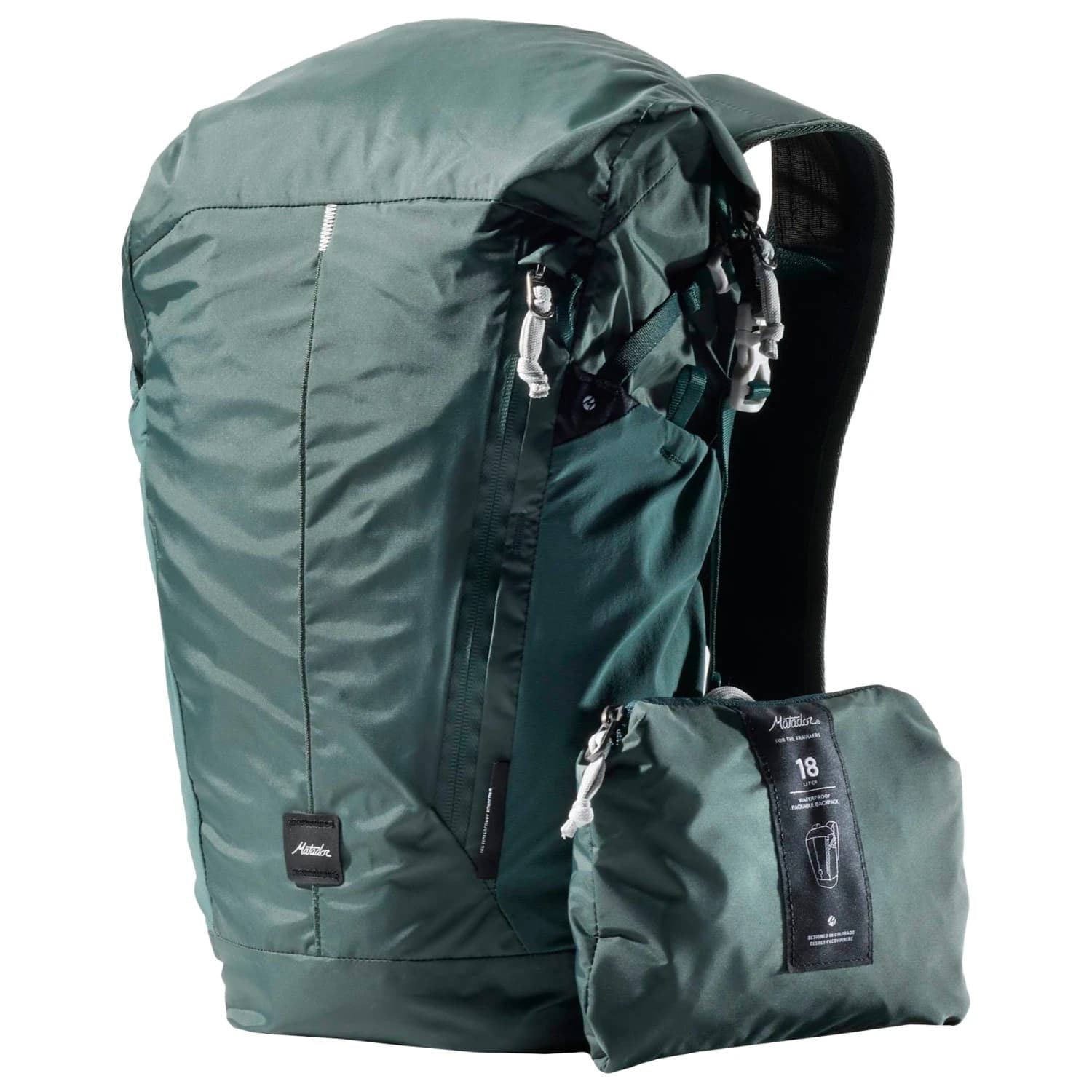 Дневна раница Matador Waterproof Packable Backpack 18 Daypack - Juniper
