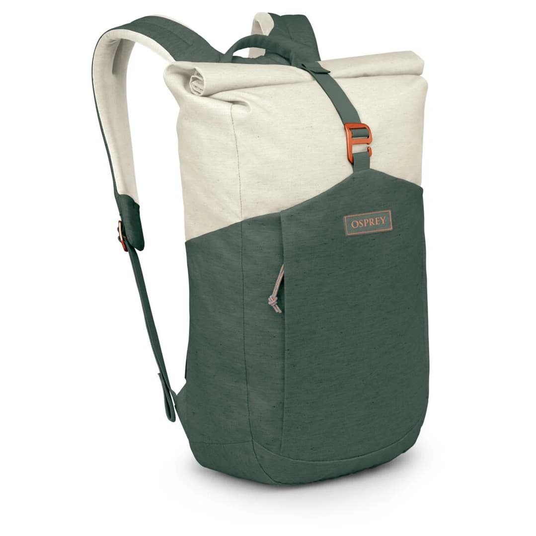 Дневна раница Osprey Arcane Earth Roll Top 24 Daypack - Moon Beige / Pine Leaf
