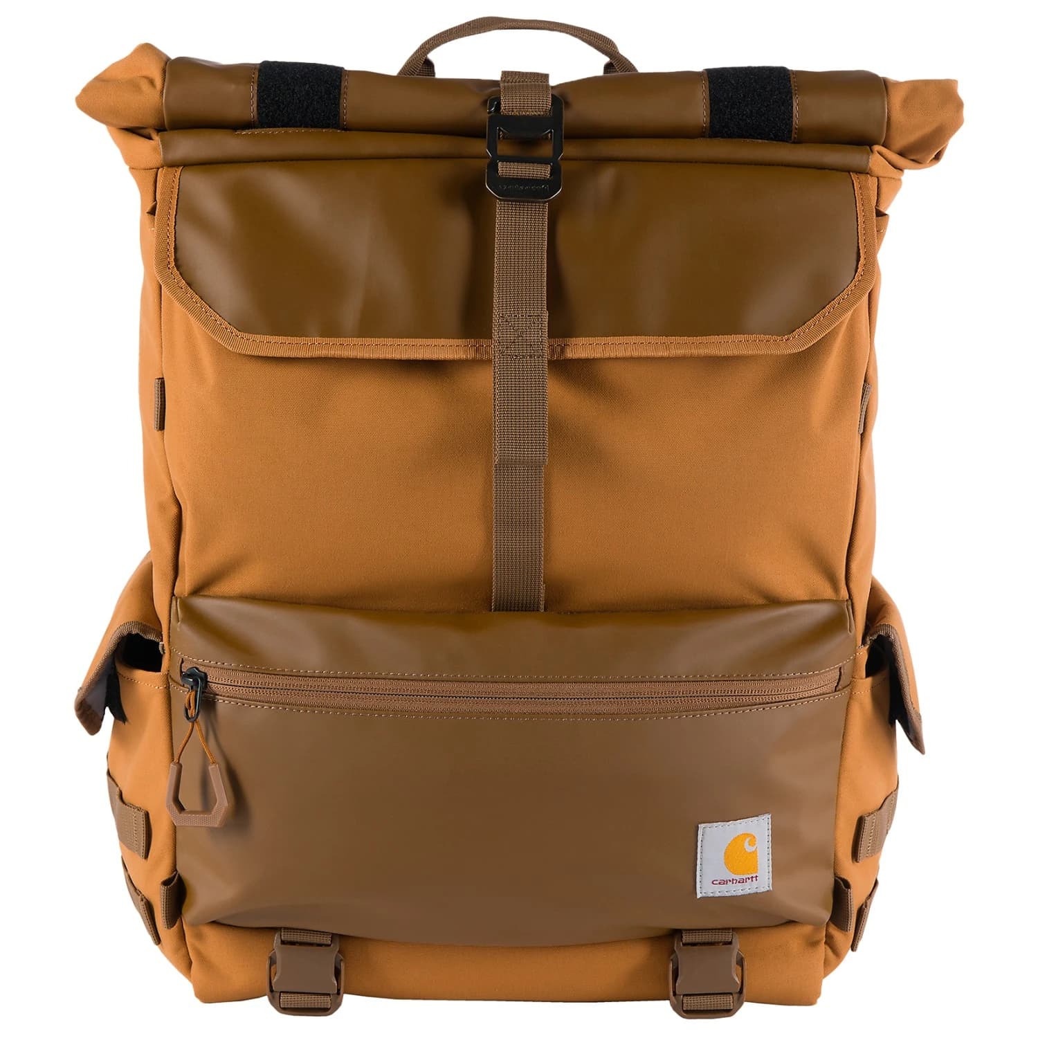 Пътна раница Carhartt Nylon Roll Top Backpack 40 Travel backpack - Carhartt Brown