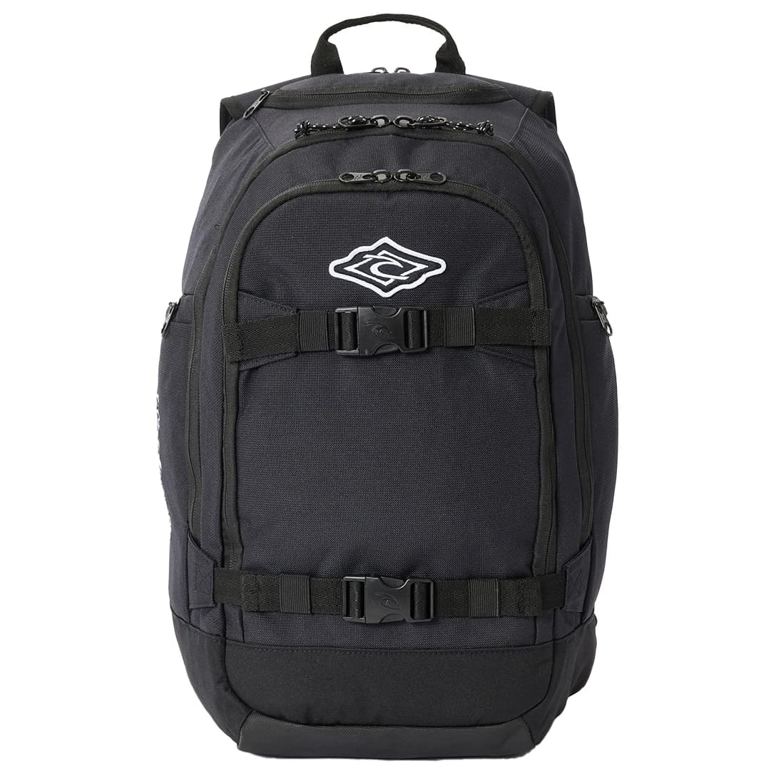 Пътна раница Rip curl Posse 33 Classic Patch Travel backpack - Washed Black