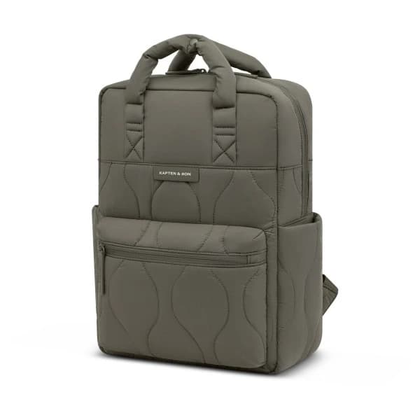 Дневна раница Kapten & son Bergen Cloud Quilted 15 Daypack - Quilted Khaki
