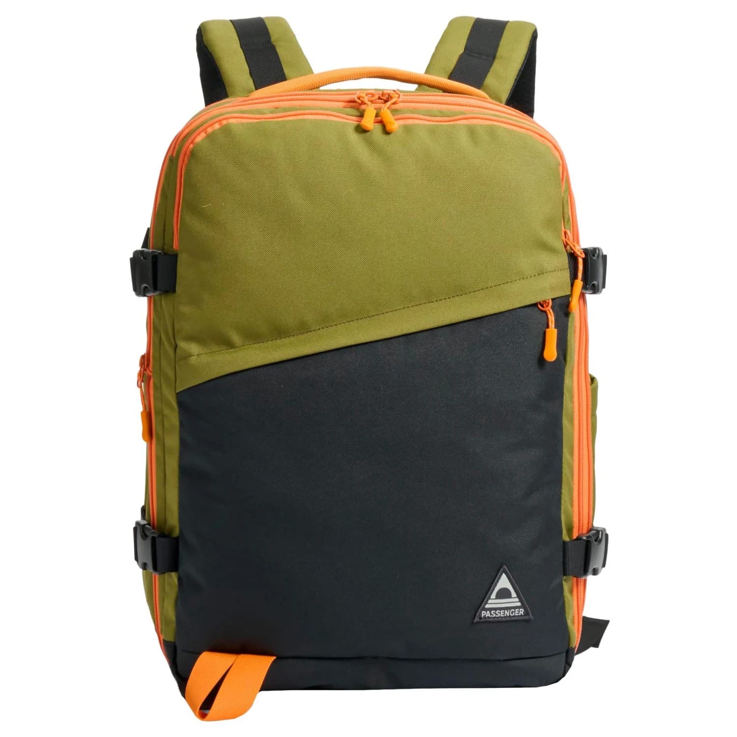 Пътна раница Passenger Boondocker Recycled Expandable Travel Pack Travel backpack - Black / Khaki