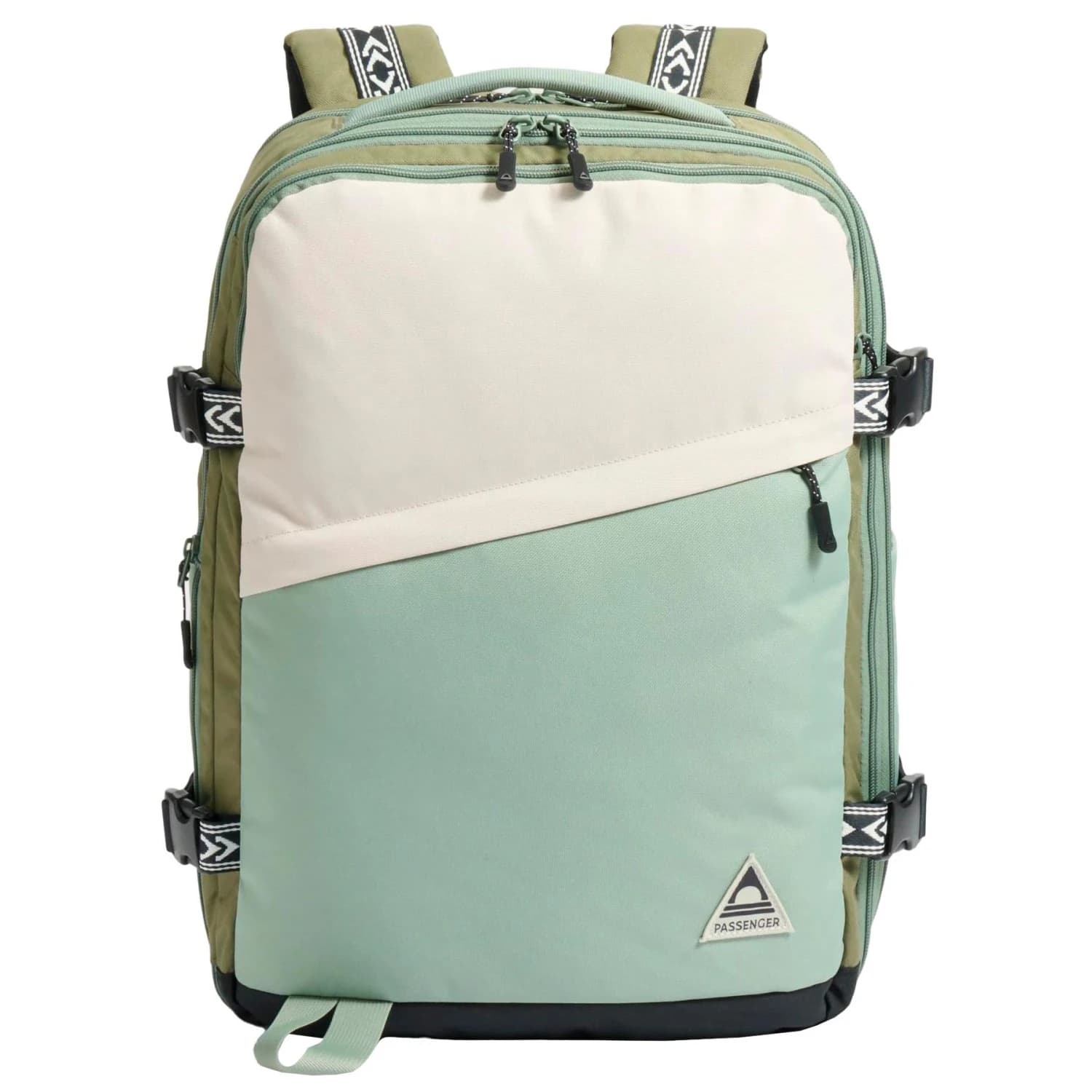 Пътна раница Passenger Boondocker Recycled Expandable Travel Pack Travel backpack - Pistachio / Misty Grey