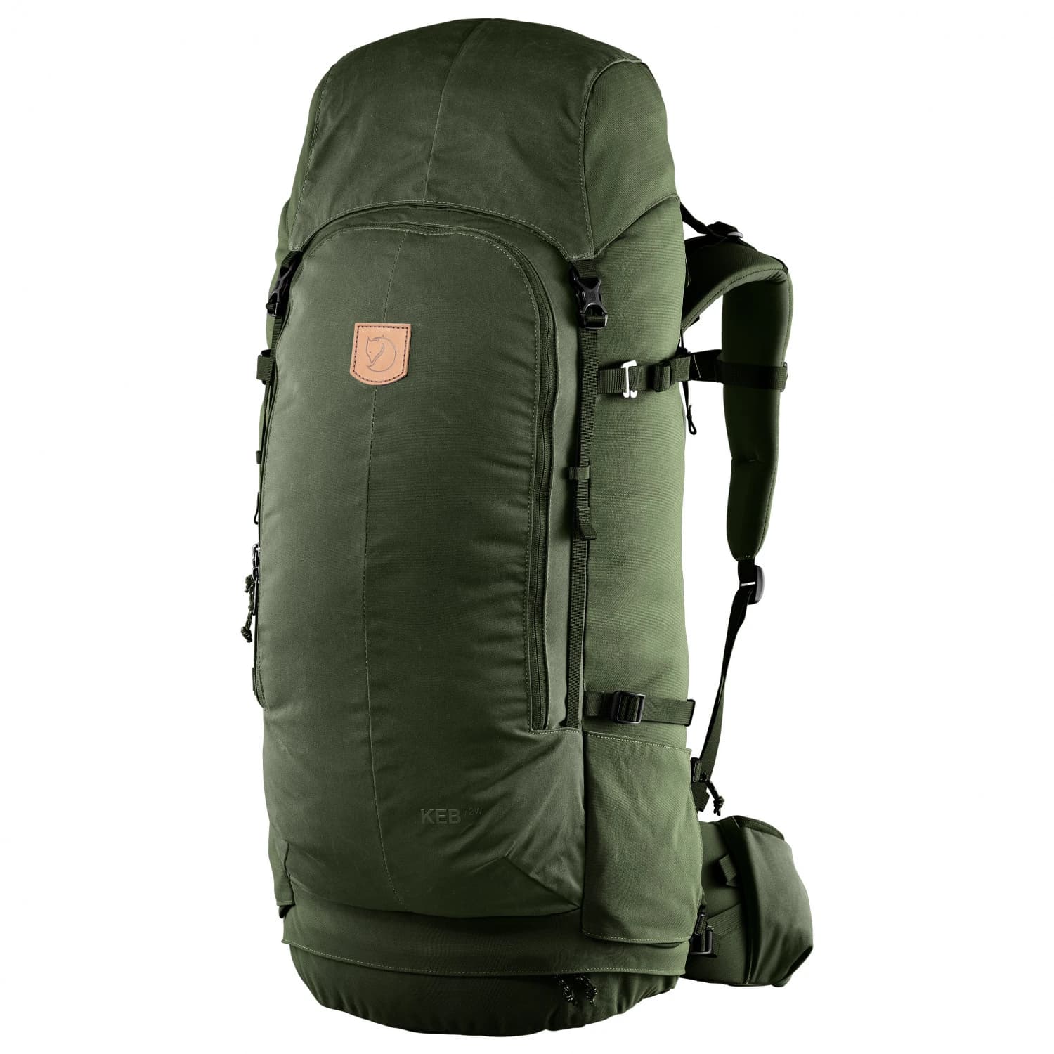 Трекинг раница Fjällräven Keb 72 Walking backpack - Olive / Deep Forest