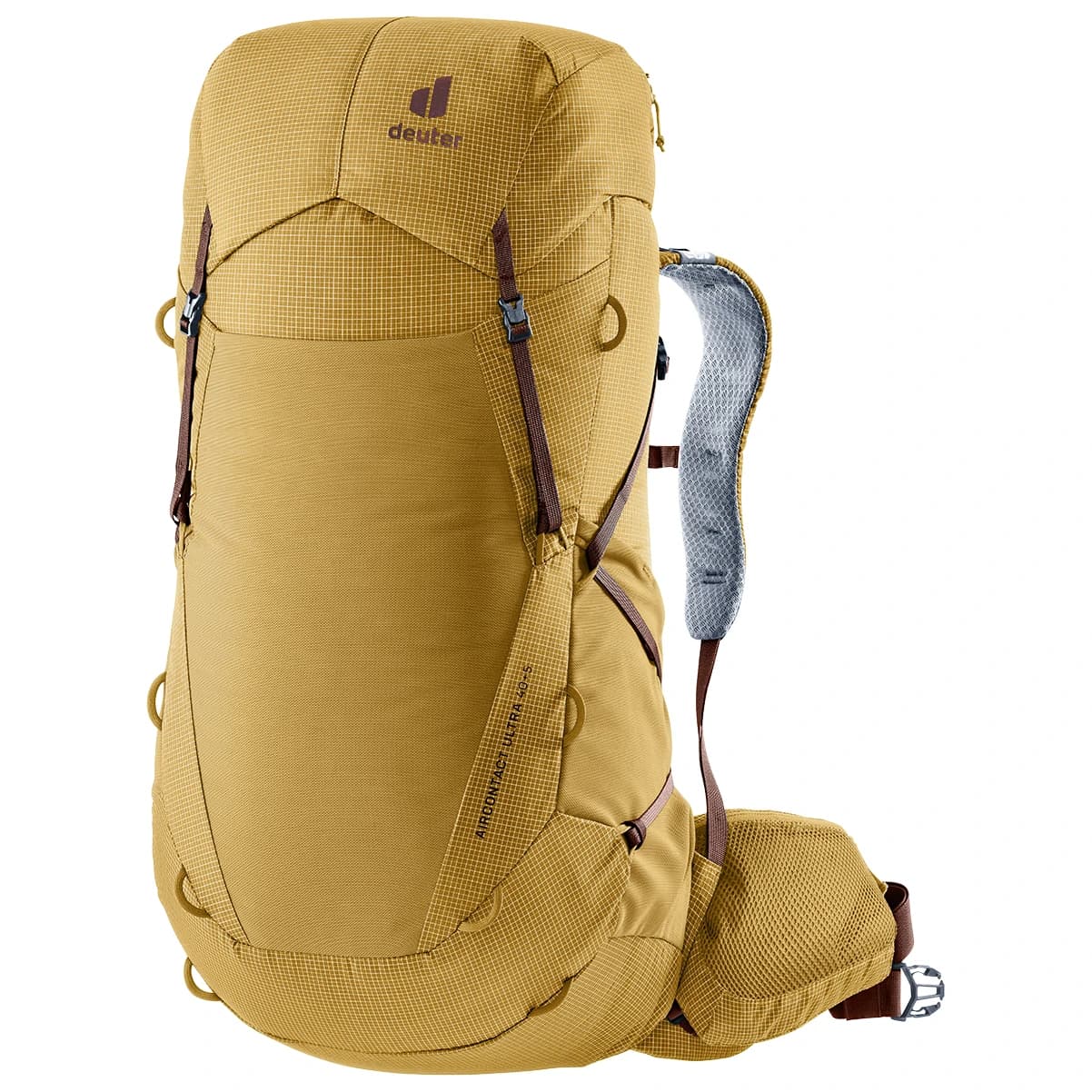 Трекинг раница Deuter Aircontact Ultra 40+5 Walking backpack - Savanna / Raisin