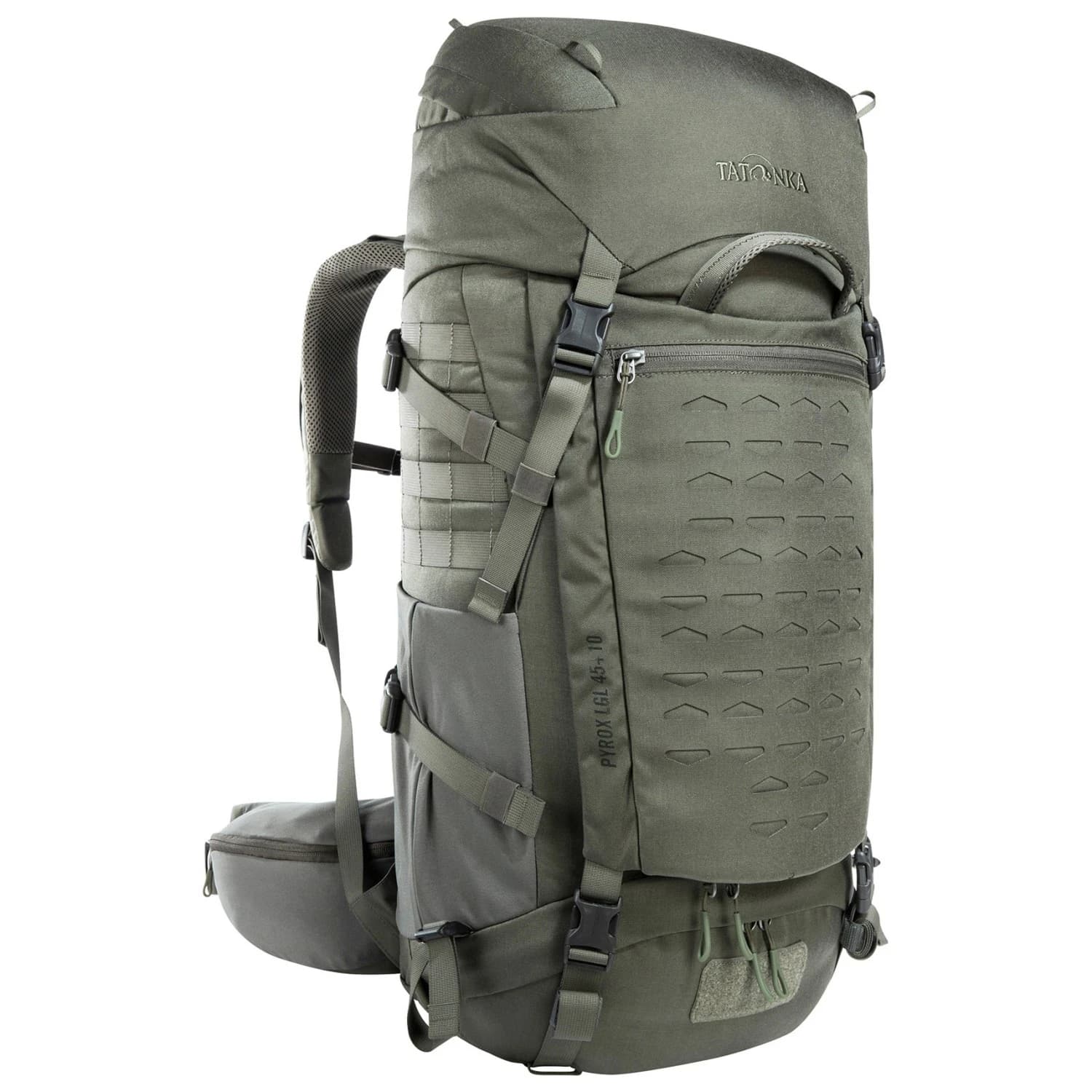 Трекинг раница Tatonka Pyrox 45+10 BC Walking backpack - Stone Grey Olive