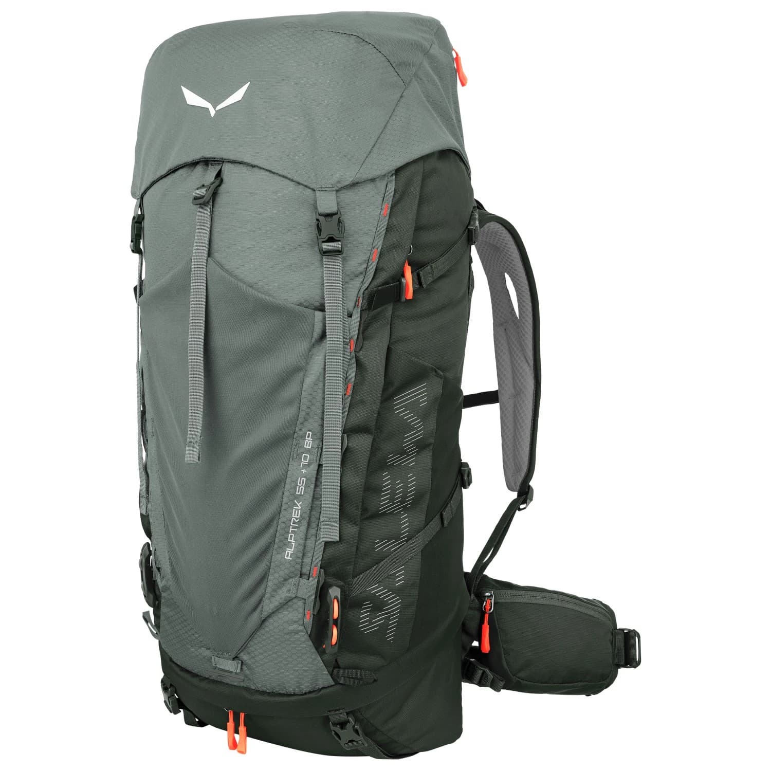 Трекинг раница Salewa Alptrek 55 + 10 Walking backpack - Shadow / Dark Olive
