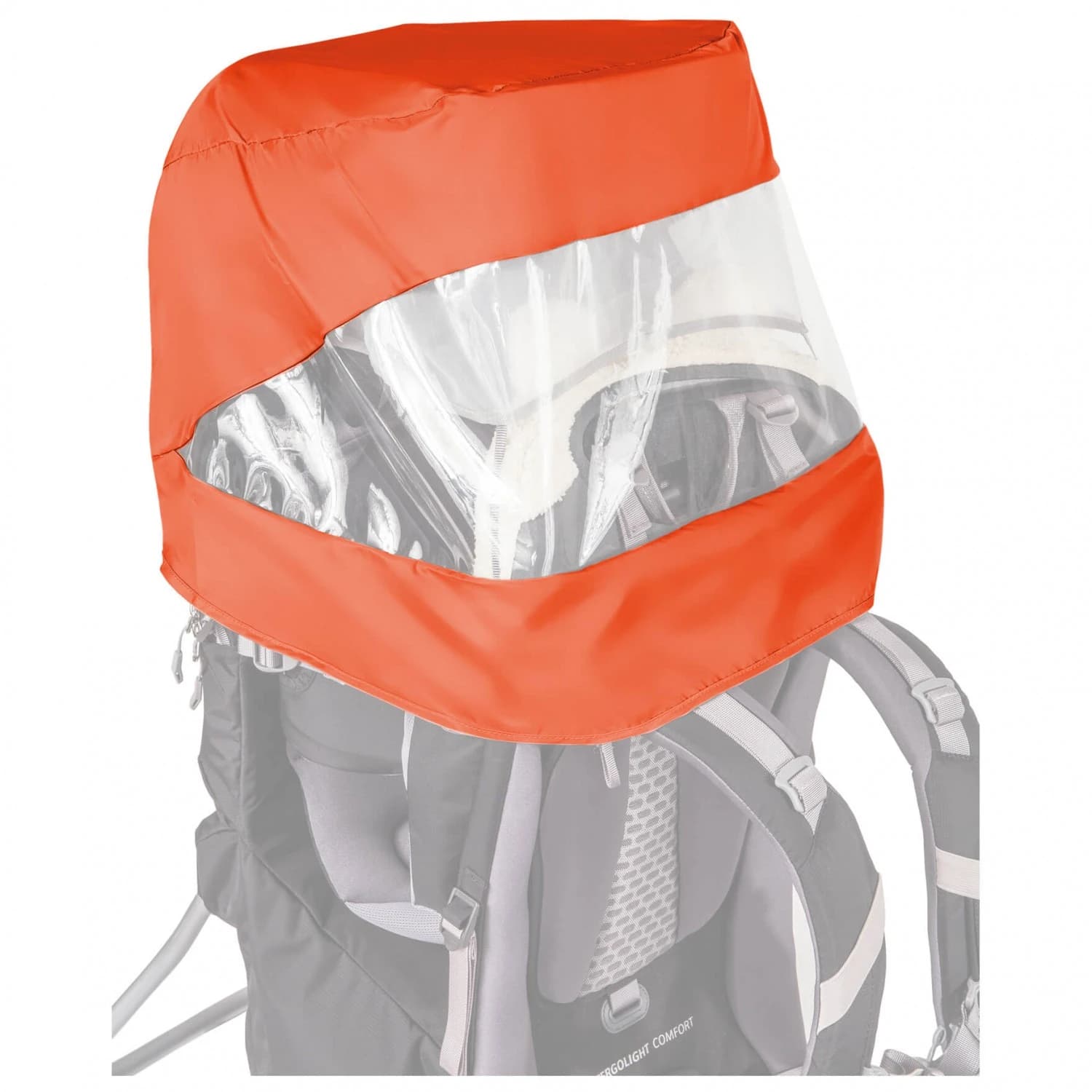 Носилка за деца Vaude Sun Raincover Combination Shuttle Rain cover - Orange