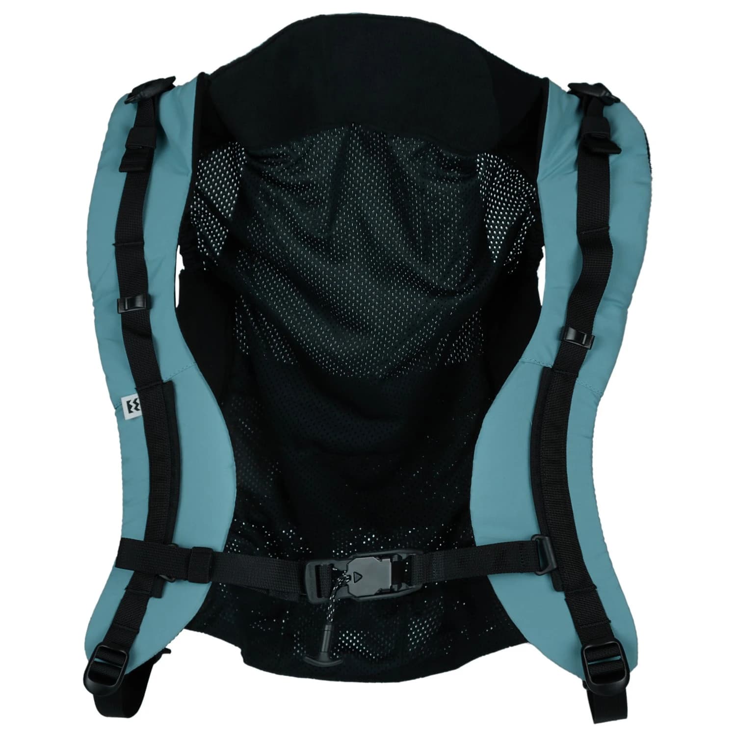 Детска носилка за деца Meromero Onsen Onbuhimo V2 Kids' carrier - Silver Pine / Black