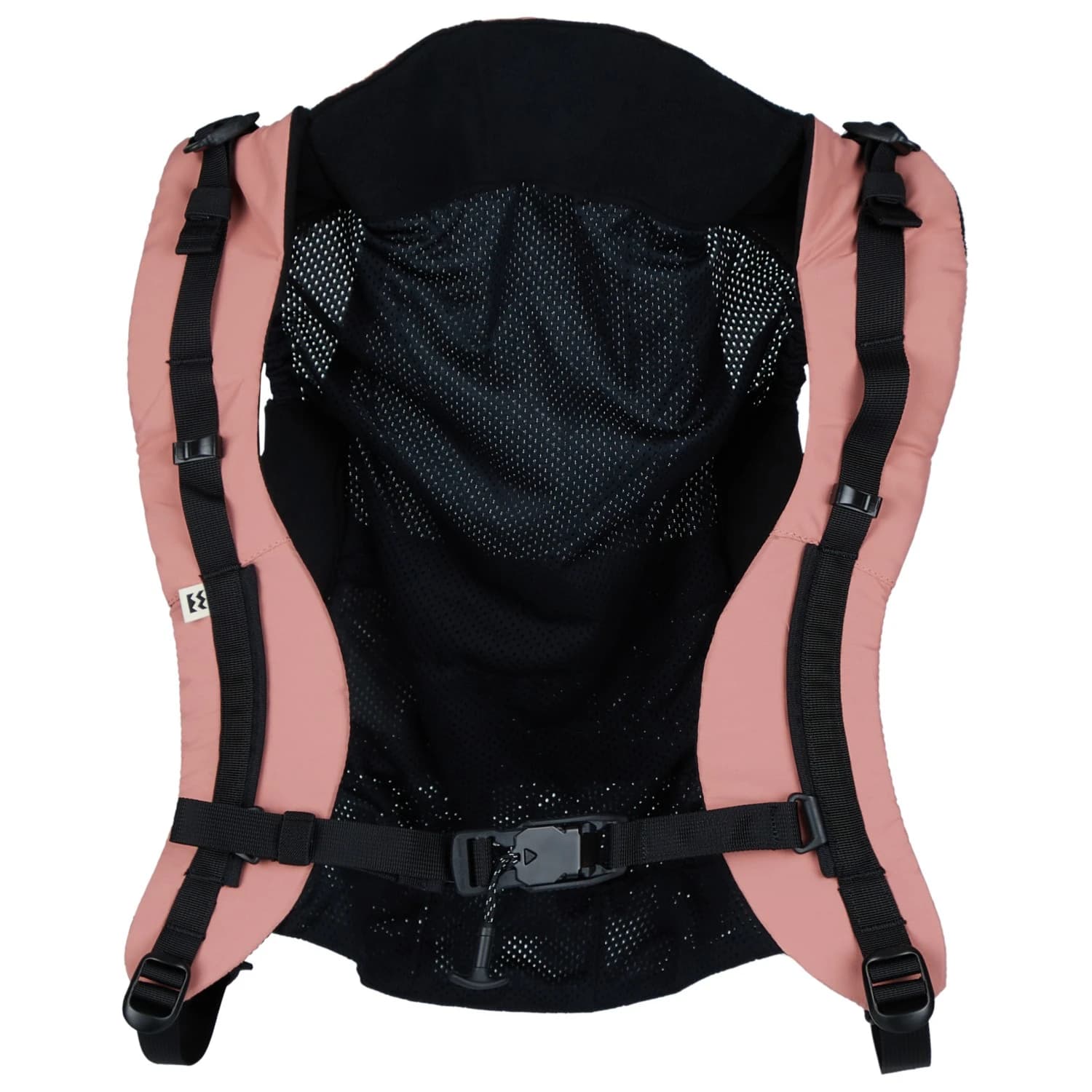 Детска носилка за деца Meromero Onsen Onbuhimo V2 Kids' carrier - Blossom Pink / Black