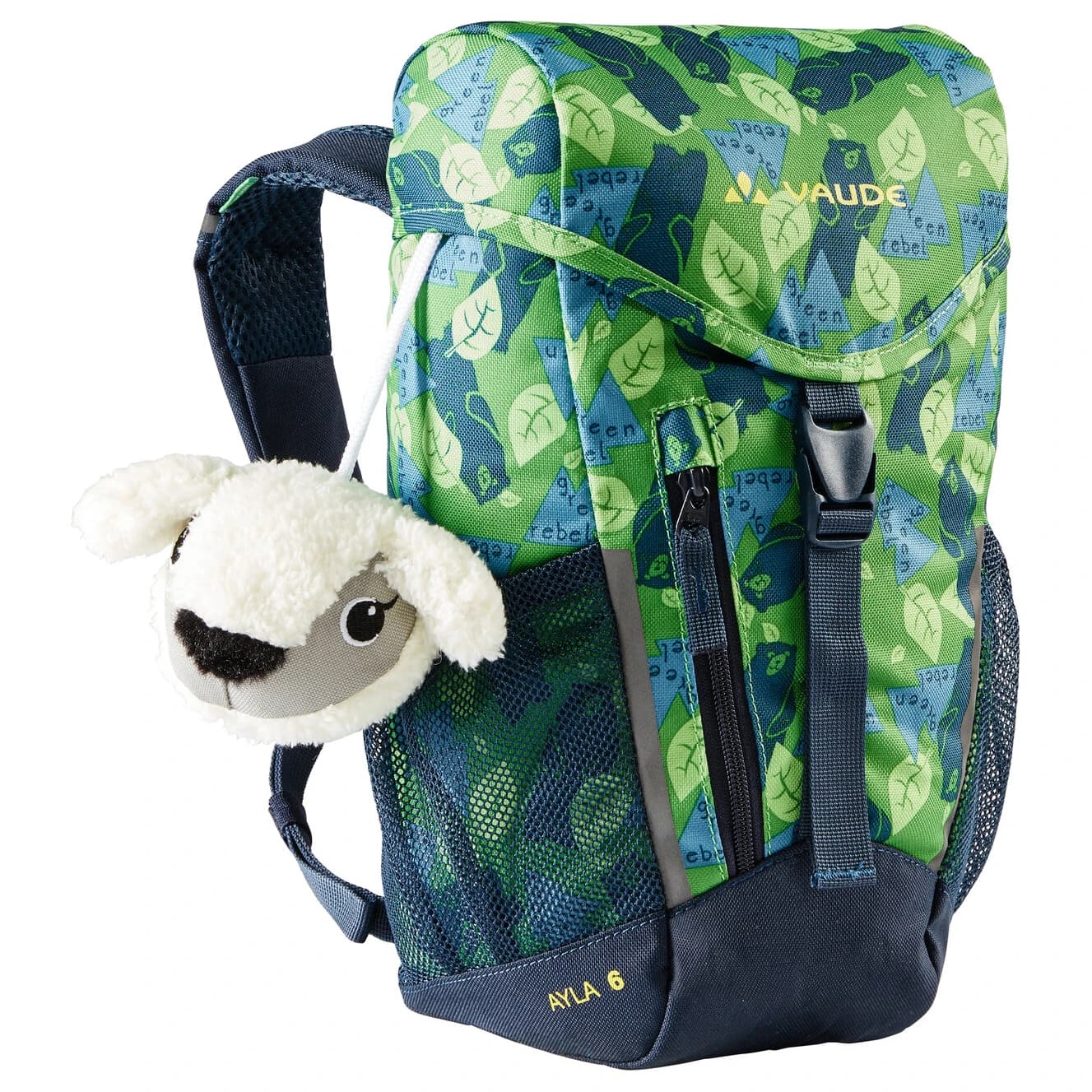 Детска детска раница Vaude Kid's Ayla 6 Kids' backpack - Parrot Green / Eclipse