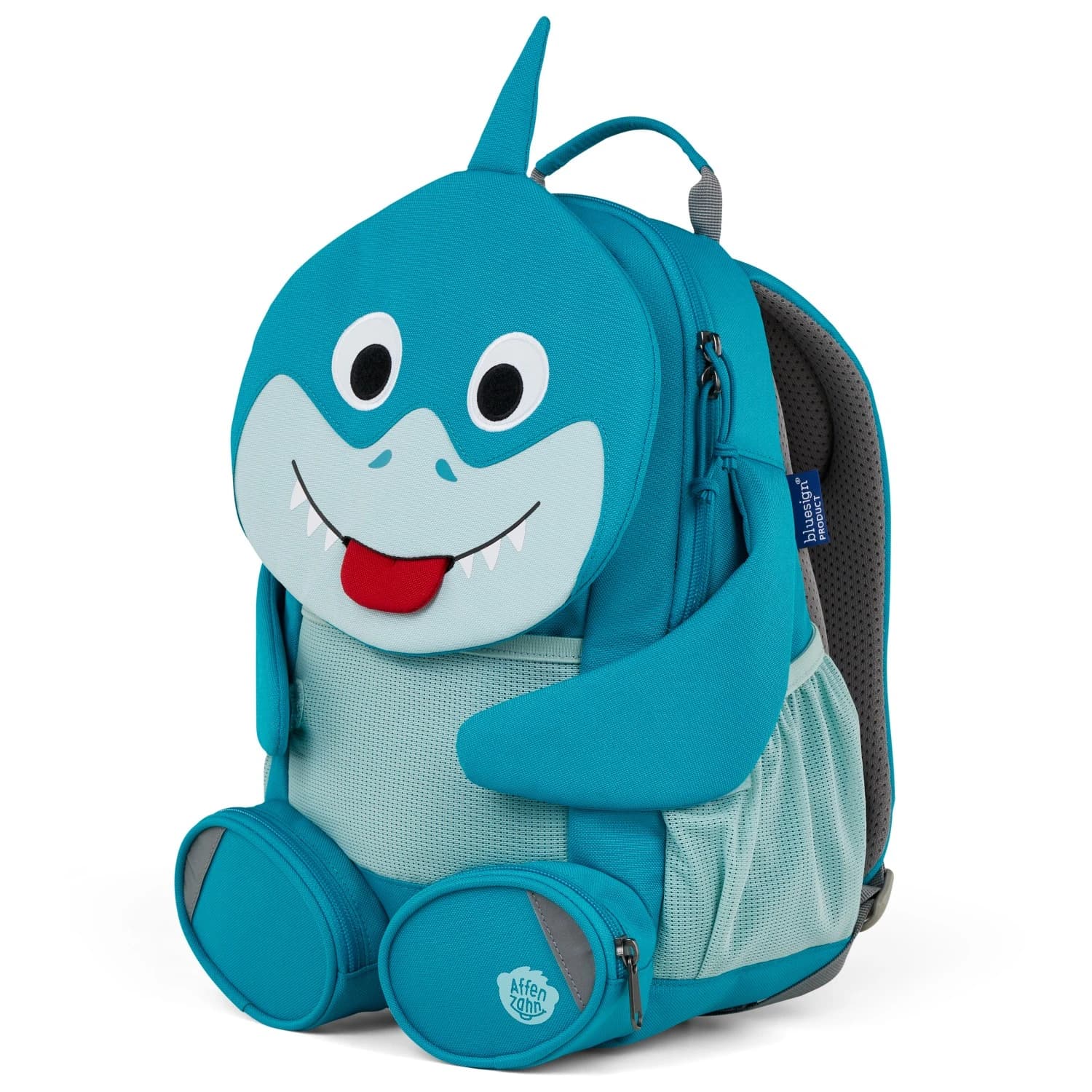 Детска детска раница Affenzahn Großer Freund Hai Kids' backpack - Blue