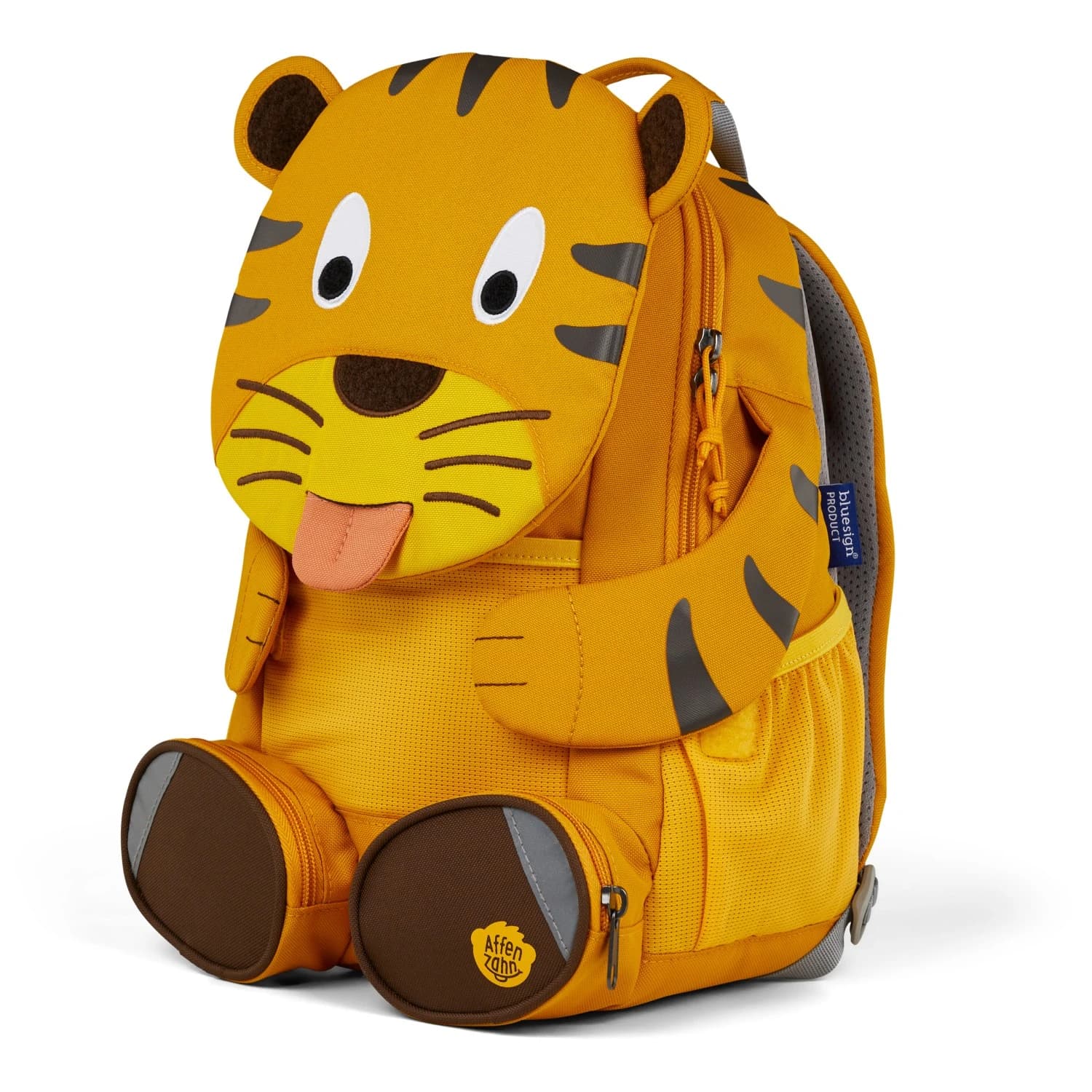 Детска детска раница Affenzahn Großer Freund Tiger Kids' backpack - Yellow