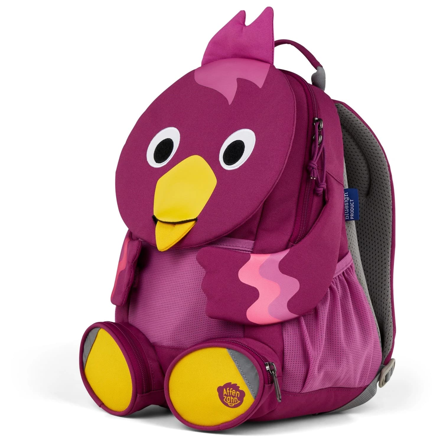 Детска детска раница Affenzahn Großer Freund Vogel Kids' backpack - Pink