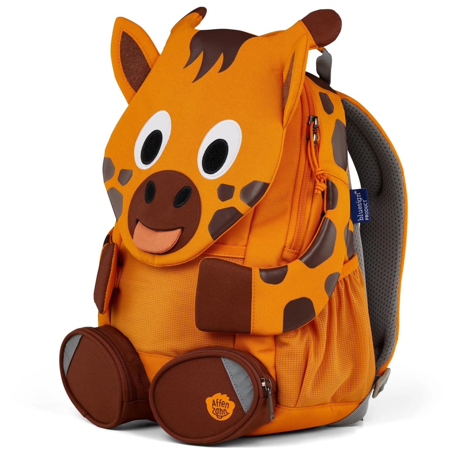 Детска детска раница Affenzahn Kid's Großer Freund Giraffe Kids' backpack - Orange
