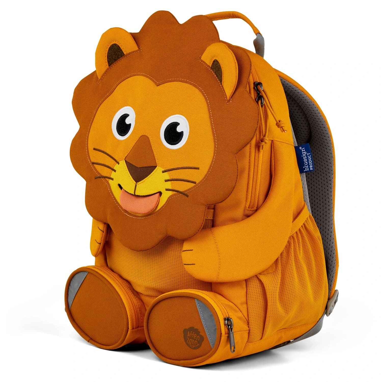 Детска детска раница Affenzahn Kid's Großer Freund Löwe Kids' backpack - Yellow