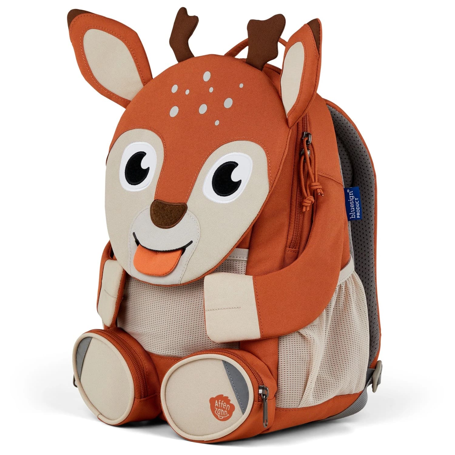 Детска детска раница Affenzahn Kid's Großer Freund Reh Kids' backpack - Brown