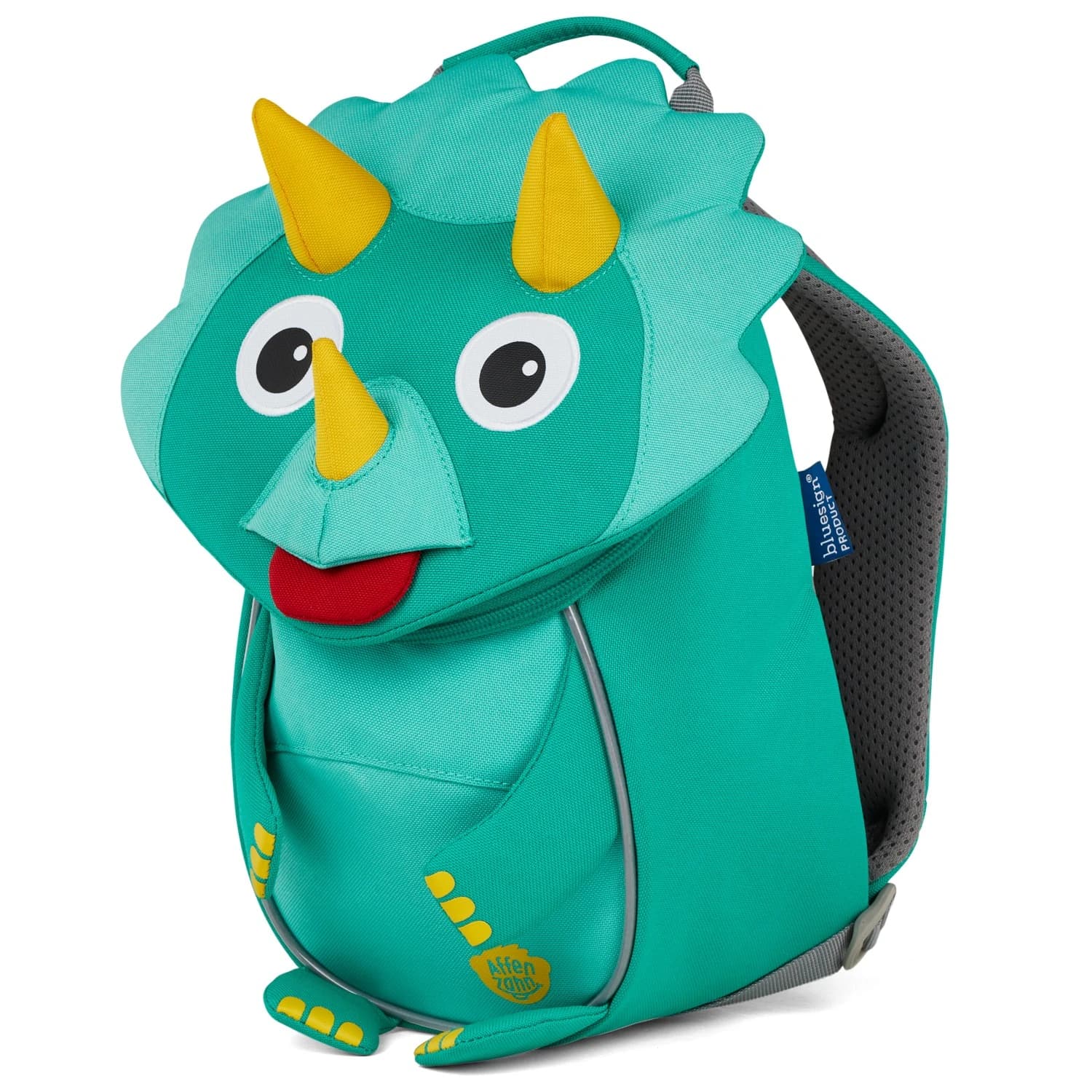 Детска детска раница Affenzahn Kid's Kleiner Freund Dinosaurier Kids' backpack - Turquoise