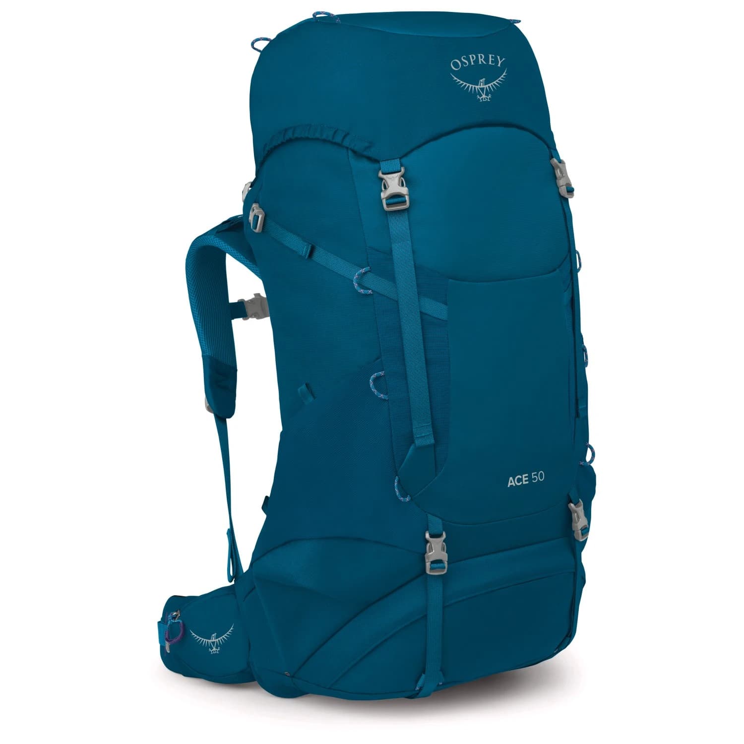 Детска детска раница Osprey Kid's Ace 50 Kids' backpack - Blue Spikemoss / Deep Peyto