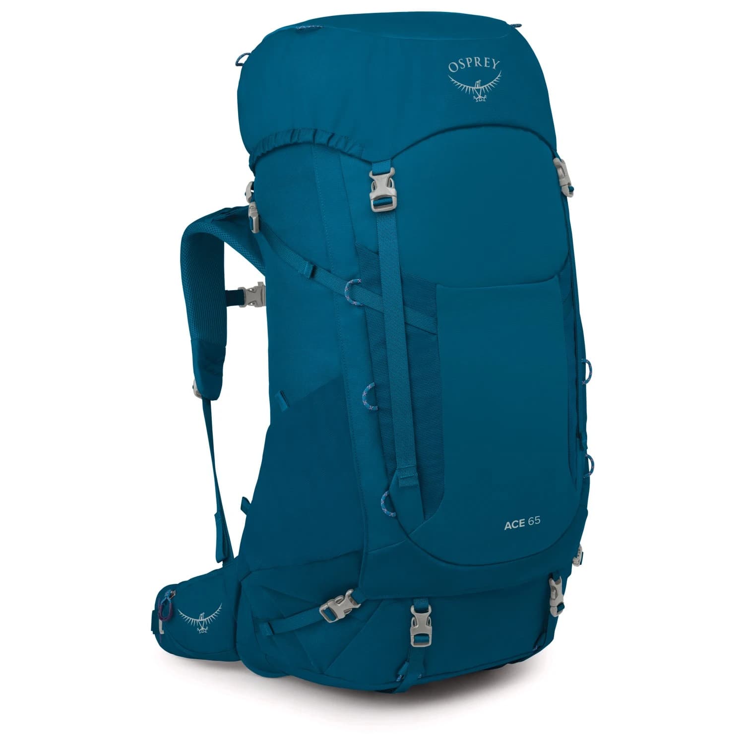Детска детска раница Osprey Kid's Ace 65 Kids' backpack - Blue Spikemoss / Deep Peyto