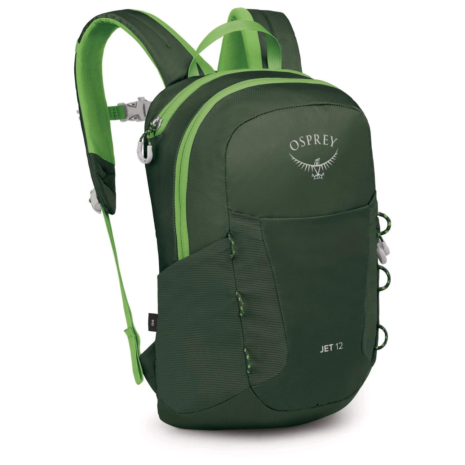 Детска детска раница Osprey Kid's Jet 12 Kids' backpack - Green Canopy / Limeline Green