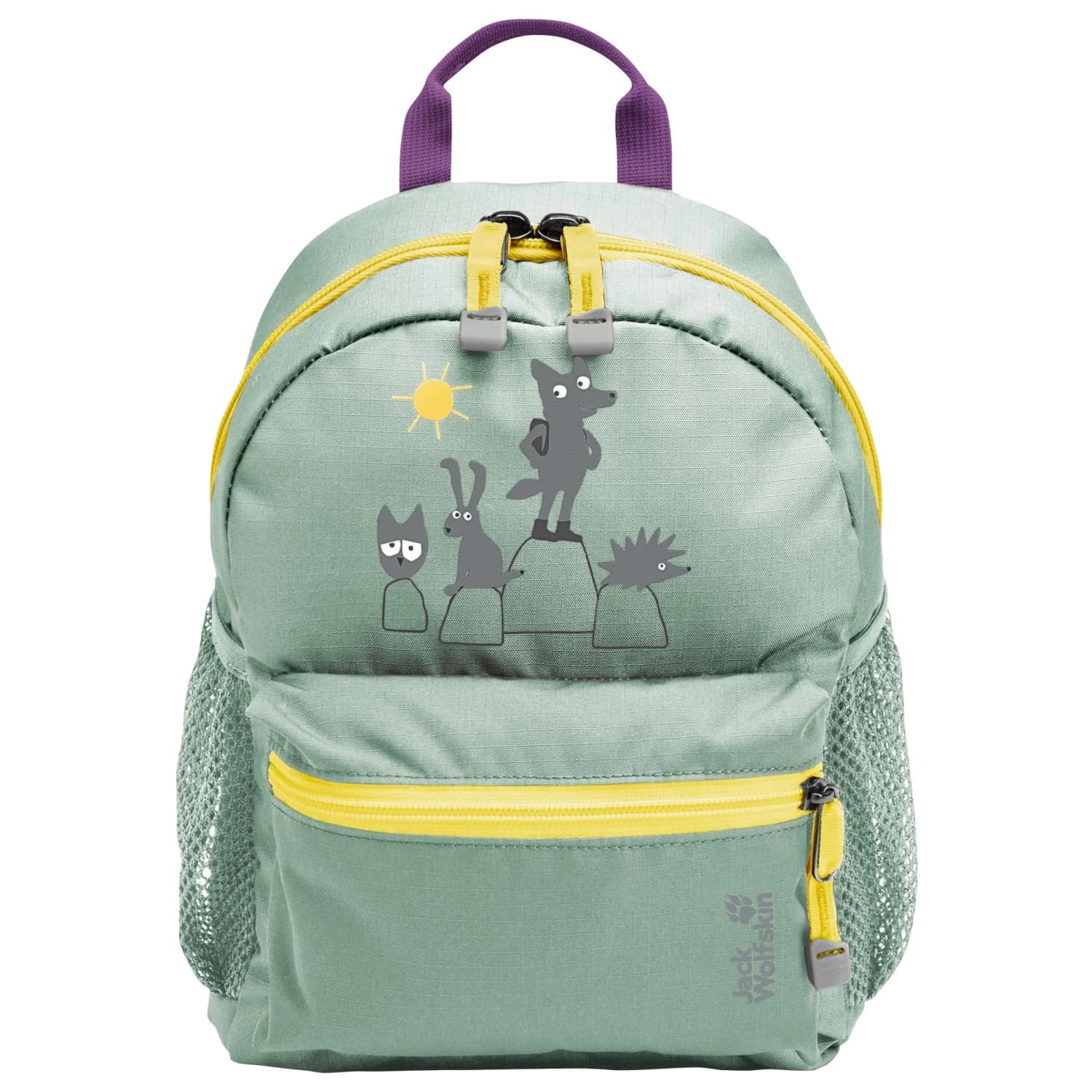 Детска детска раница Jack wolfskin Kid's Little Scout 10 Kids' backpack - Green Zinnia