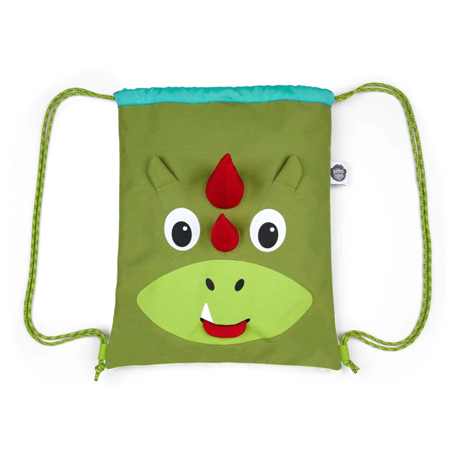 Детска детска раница Affenzahn Kid's Sportbeutel Drache Kids' backpack - Green
