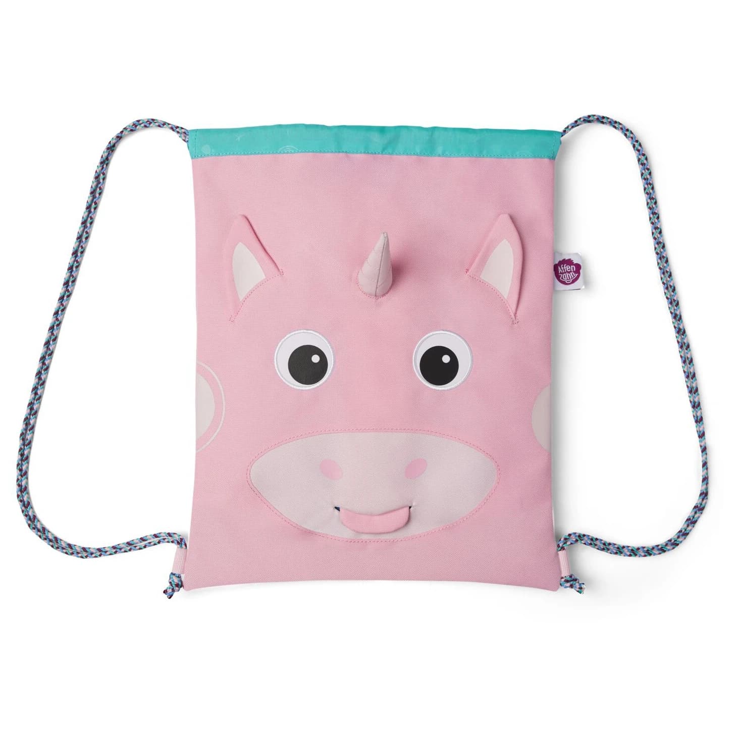Детска детска раница Affenzahn Kid's Sportbeutel Einhorn Kids' backpack - Pink