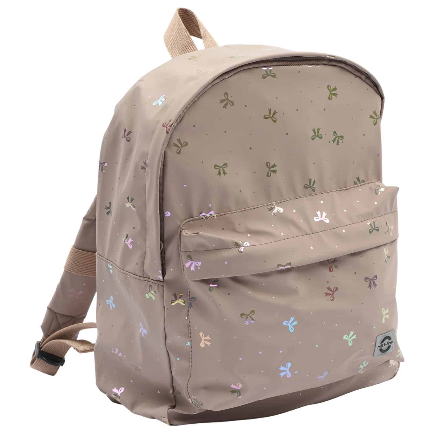 Детска детска раница Mikk-line Kid's PU Foil Backpack 8 Kids' backpack - Bow Foil AOP