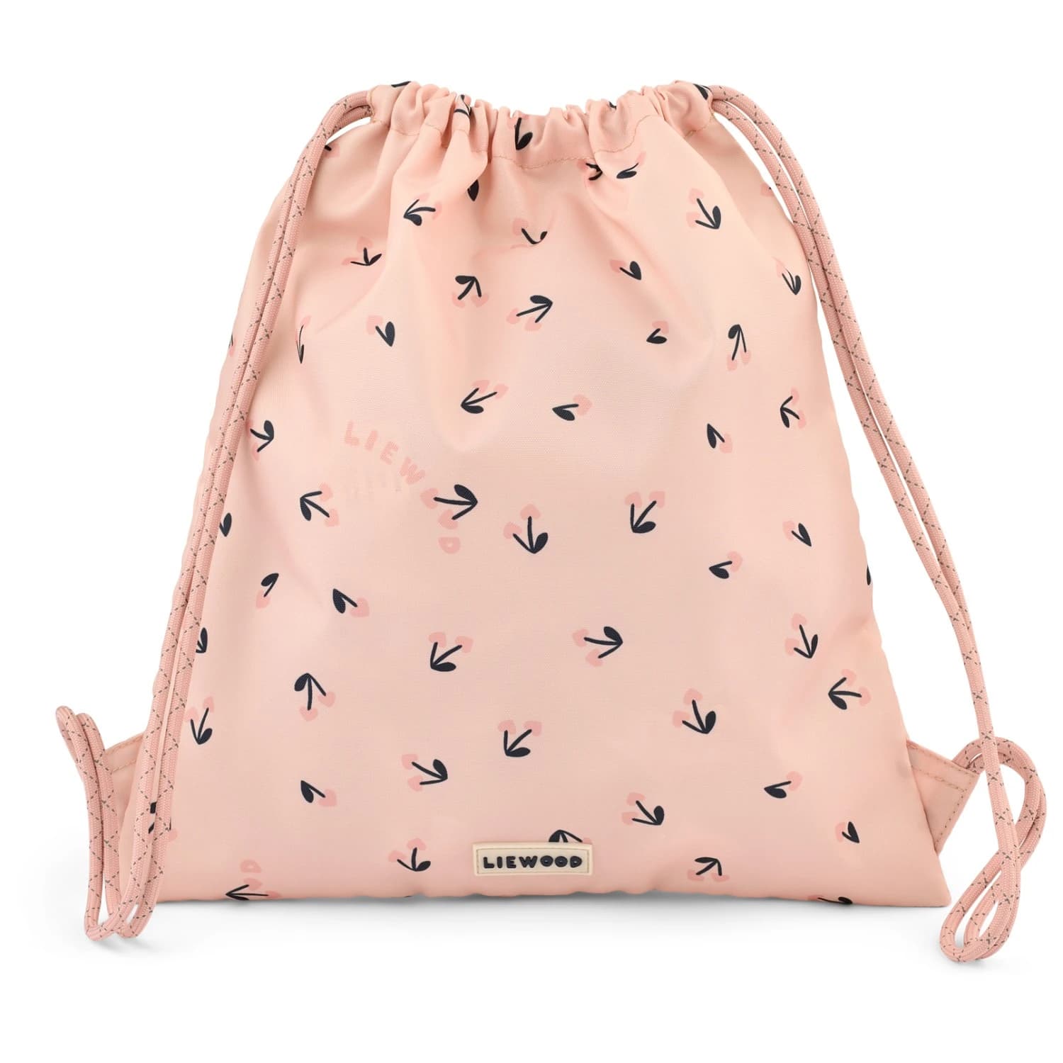 Детска детска раница Liewood Kid's Danella Gym Bag Kids' backpack - Cherry Heart / Rosey