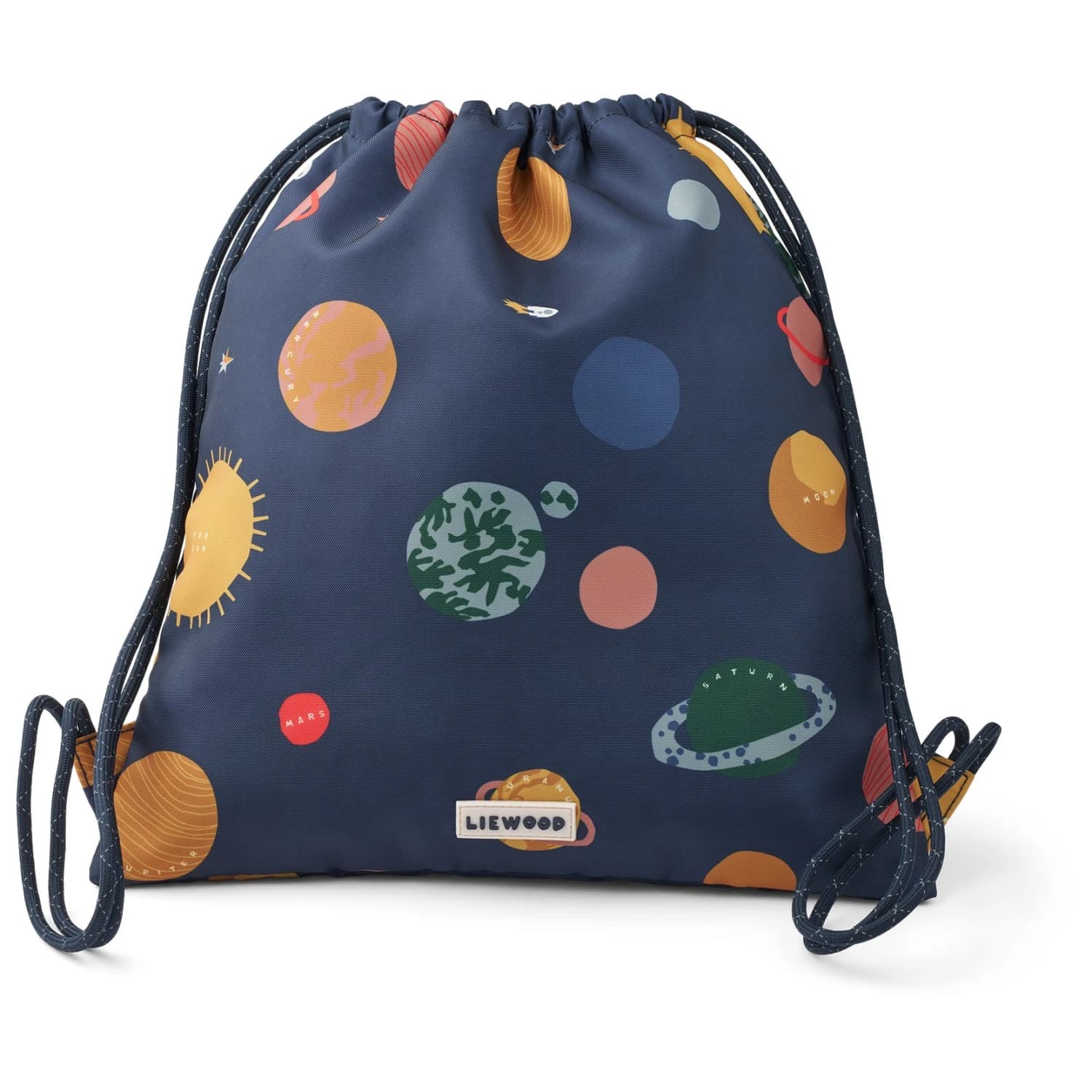 Детска детска раница Liewood Kid's Danella Gym Bag Kids' backpack - Universe / Classic Navy